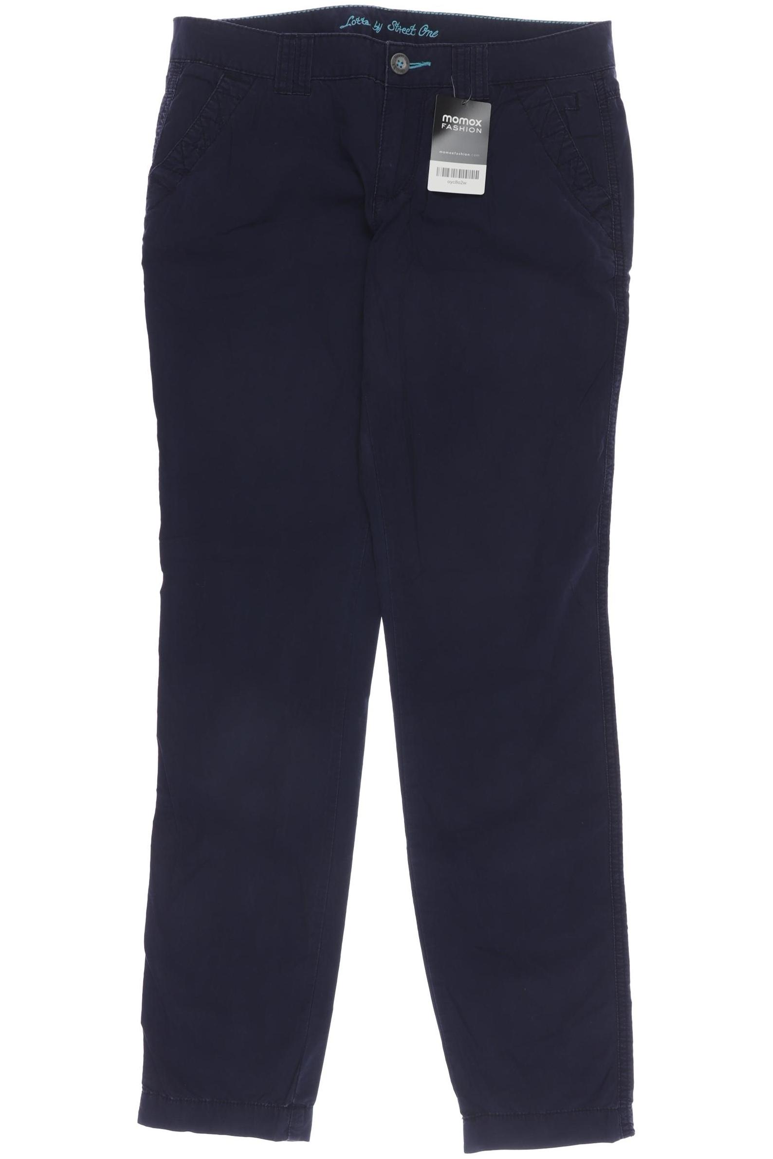 

Street One Damen Stoffhose, marineblau, Gr. 36