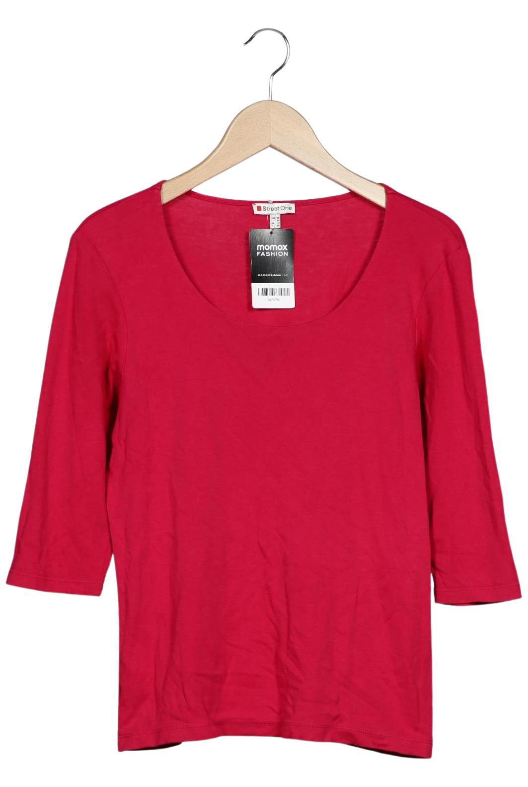 

Street One Damen Langarmshirt, rot, Gr. 40