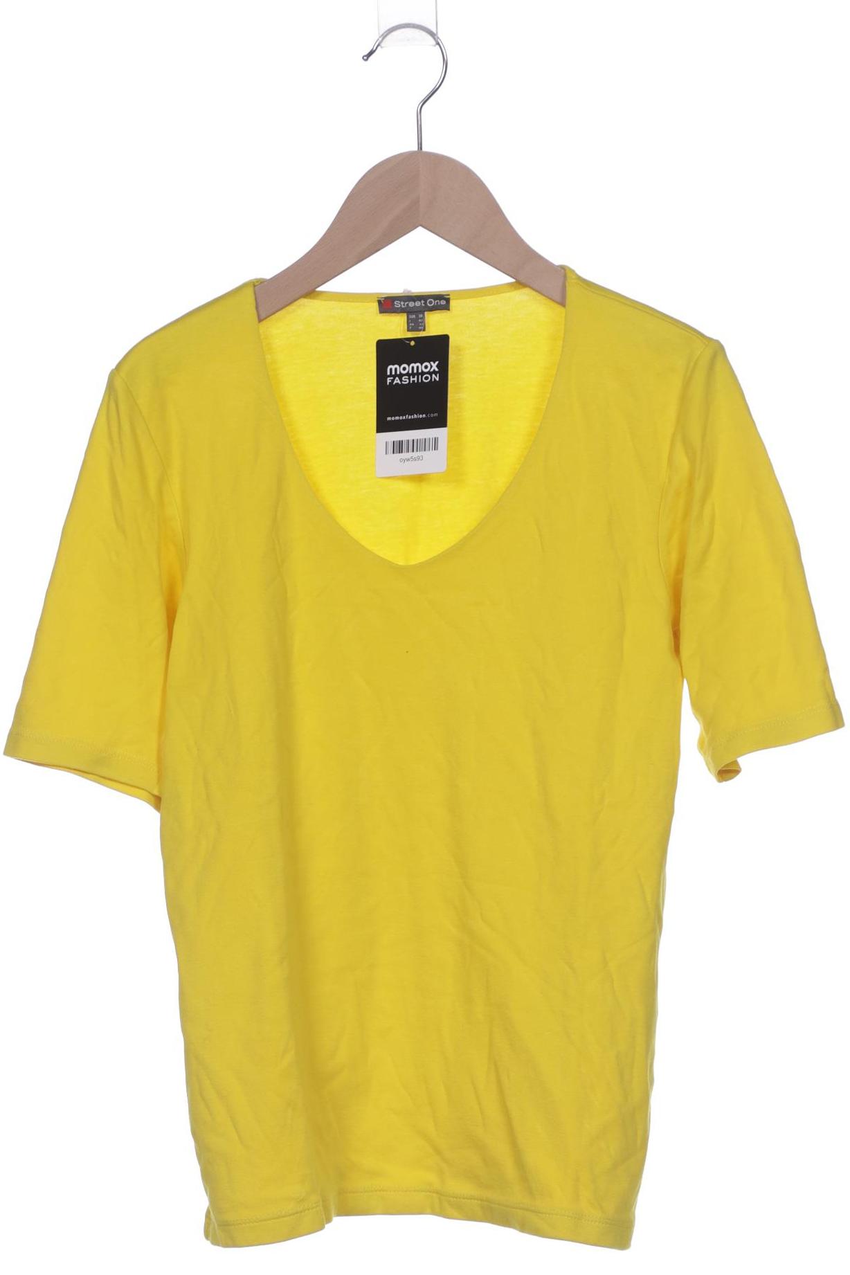 

Street One Damen T-Shirt, gelb, Gr. 38