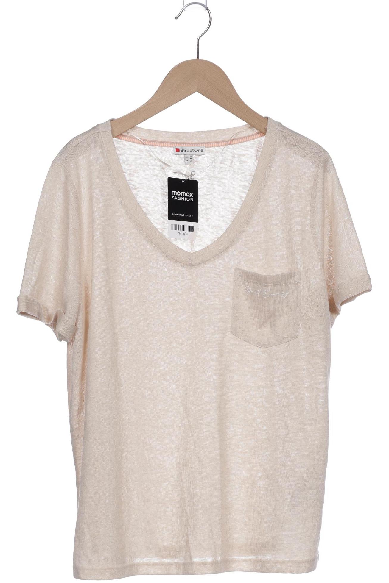 

Street One Damen T-Shirt, beige, Gr. 40