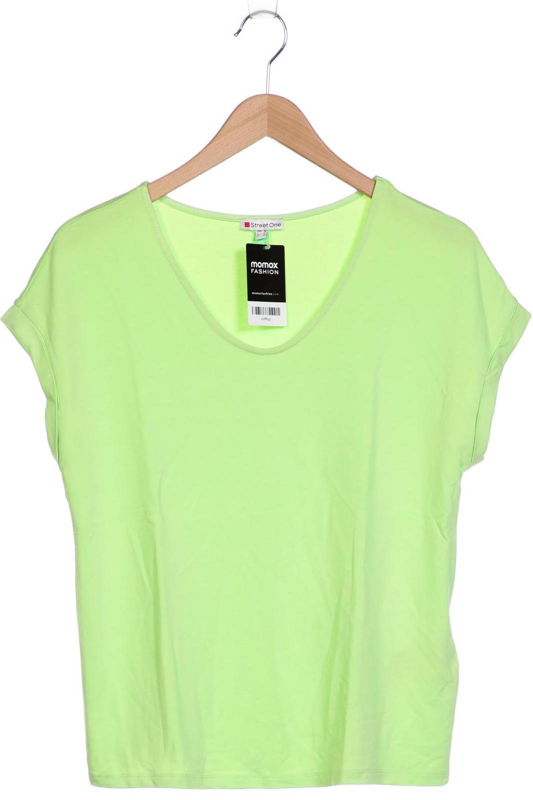 

Street One Damen T-Shirt, hellgrün, Gr. 38