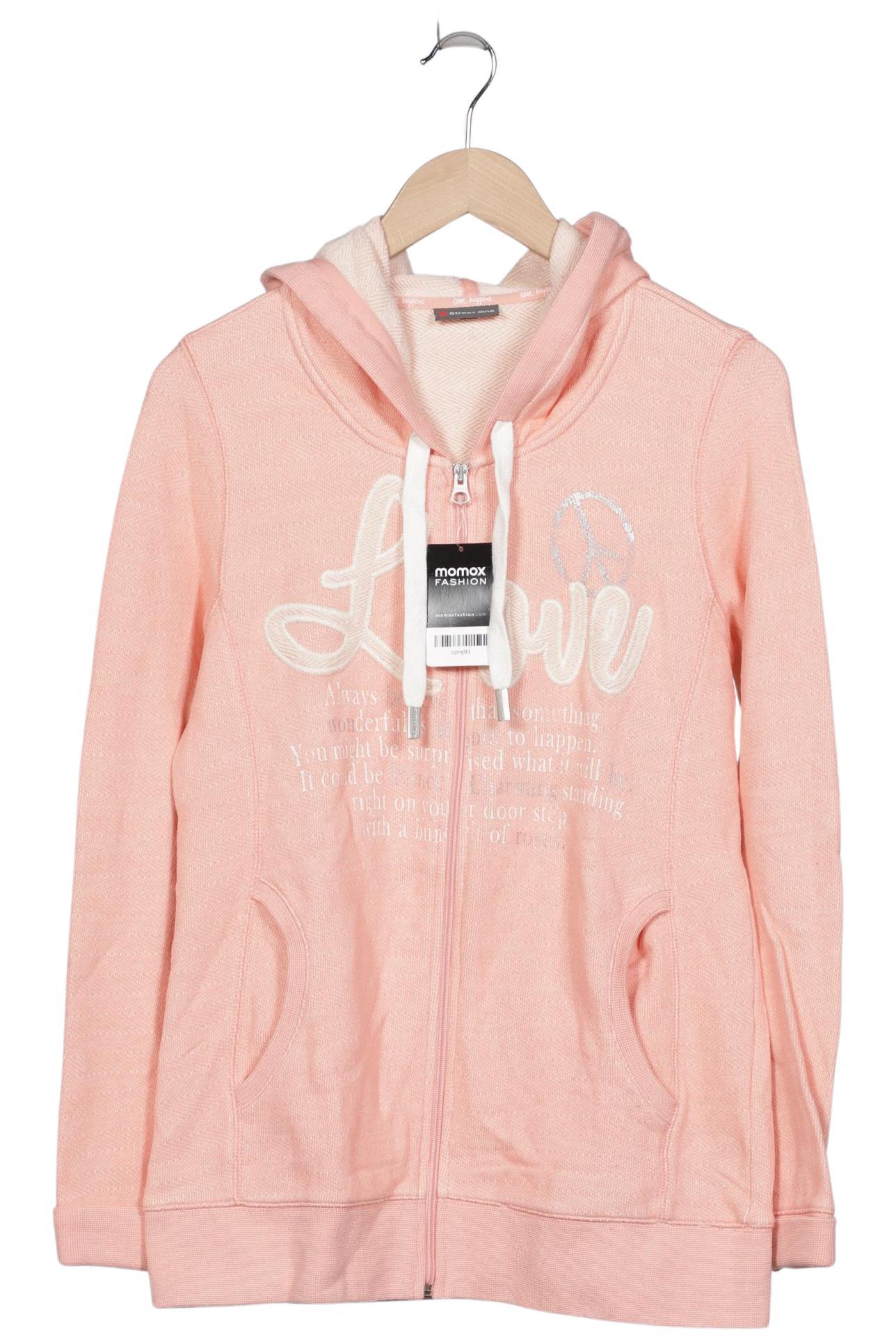 

Street One Damen Kapuzenpullover, pink, Gr. 42
