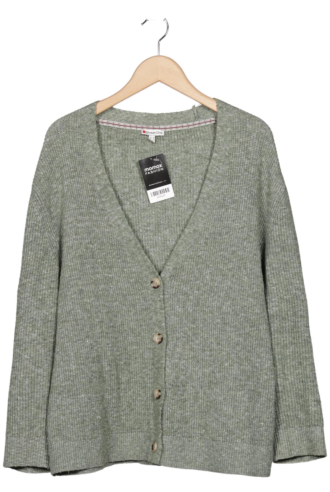 

Street One Damen Strickjacke, grün, Gr. 42