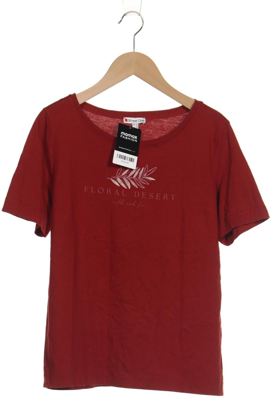 

Street One Damen T-Shirt, rot, Gr. 36