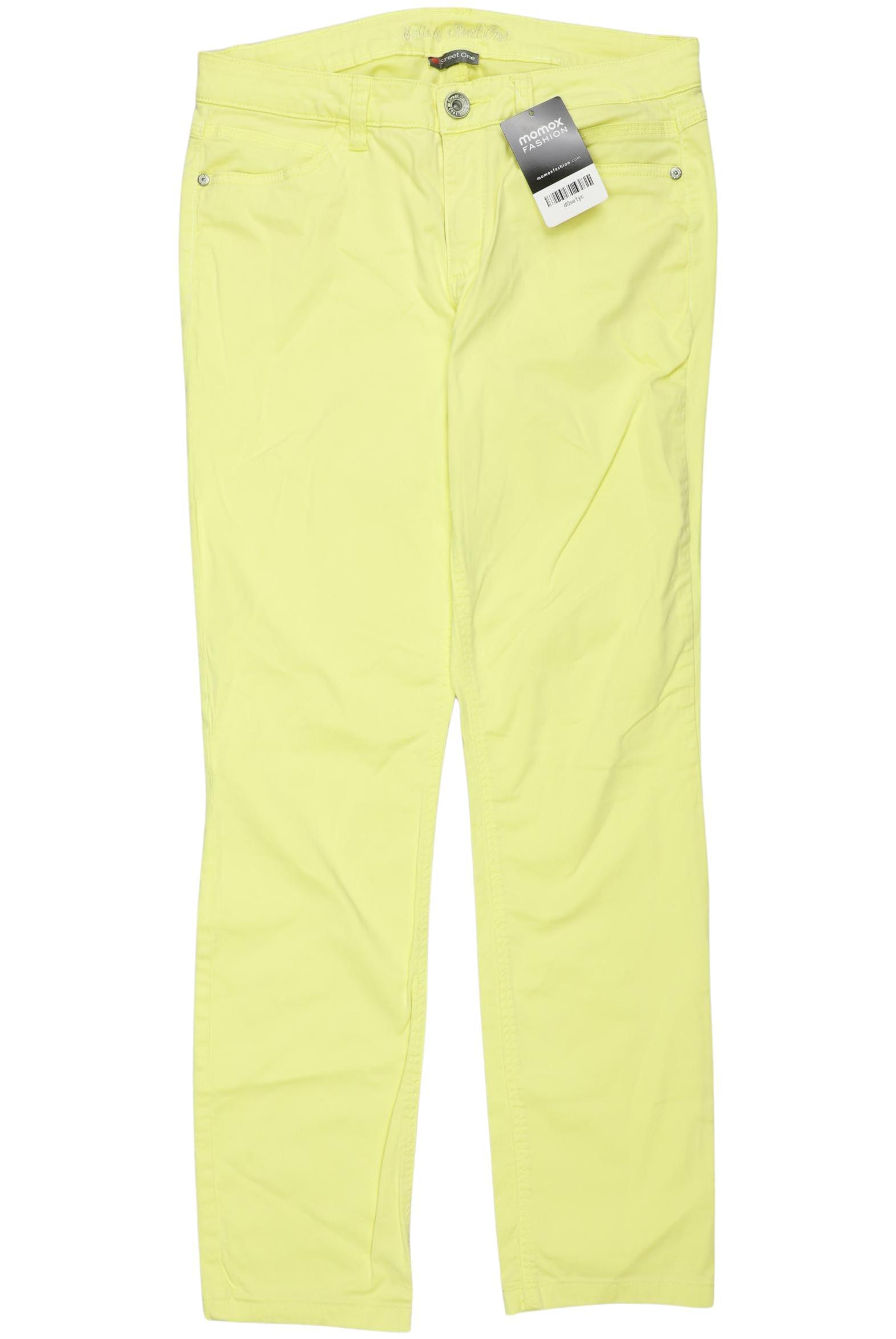 

Street One Damen Stoffhose, gelb, Gr. 38