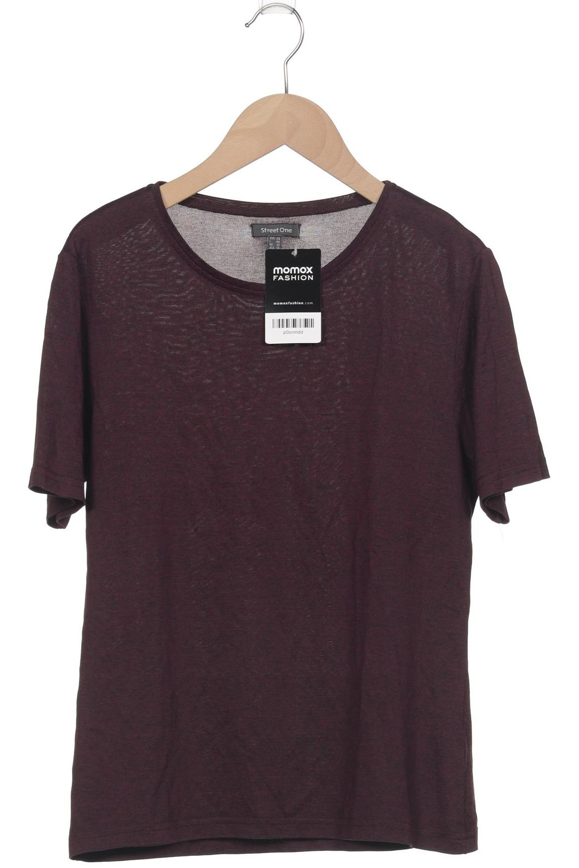 

Street One Damen T-Shirt, bordeaux, Gr. 38