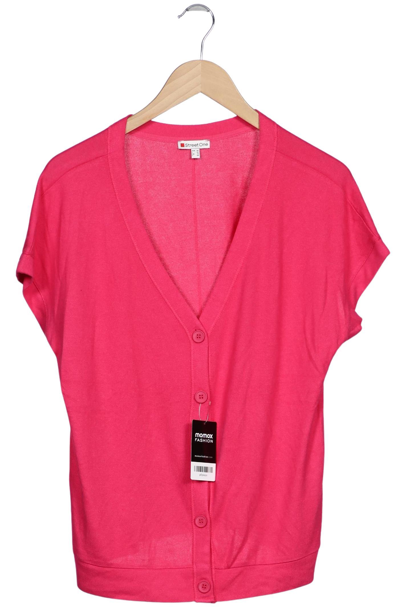 

Street One Damen Strickjacke, pink, Gr. 38
