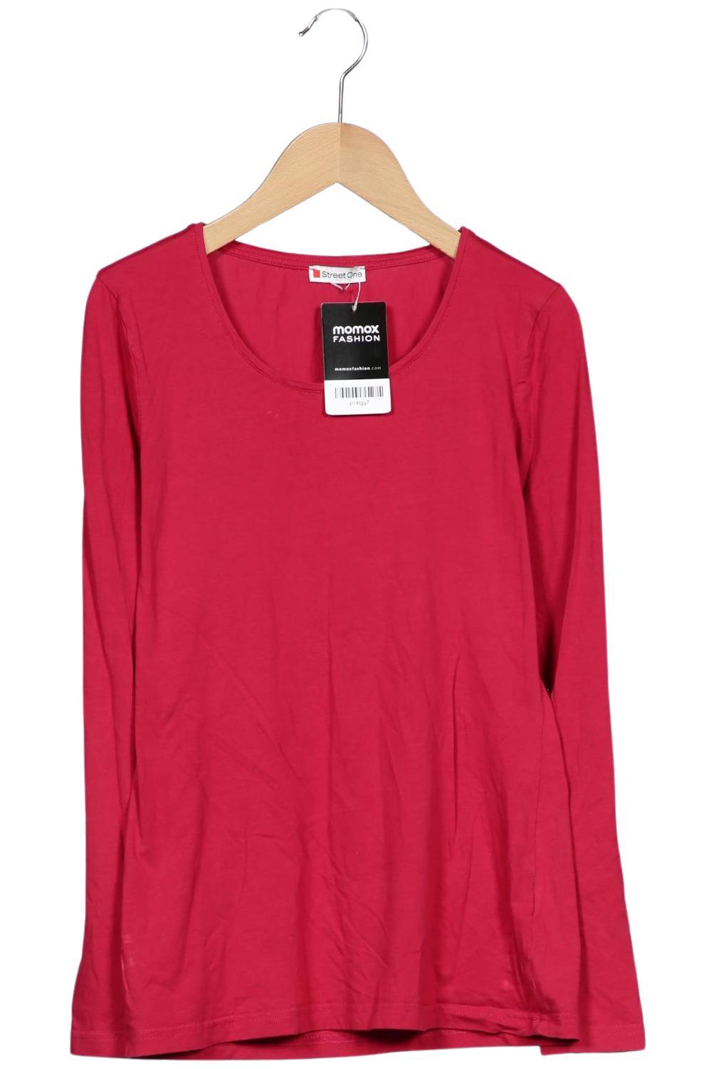 

Street One Damen Langarmshirt, rot, Gr. 38