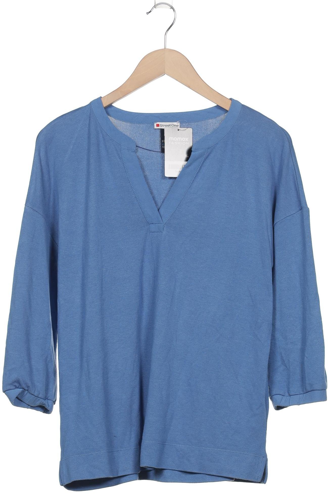 

Street One Damen Pullover, blau, Gr. 40