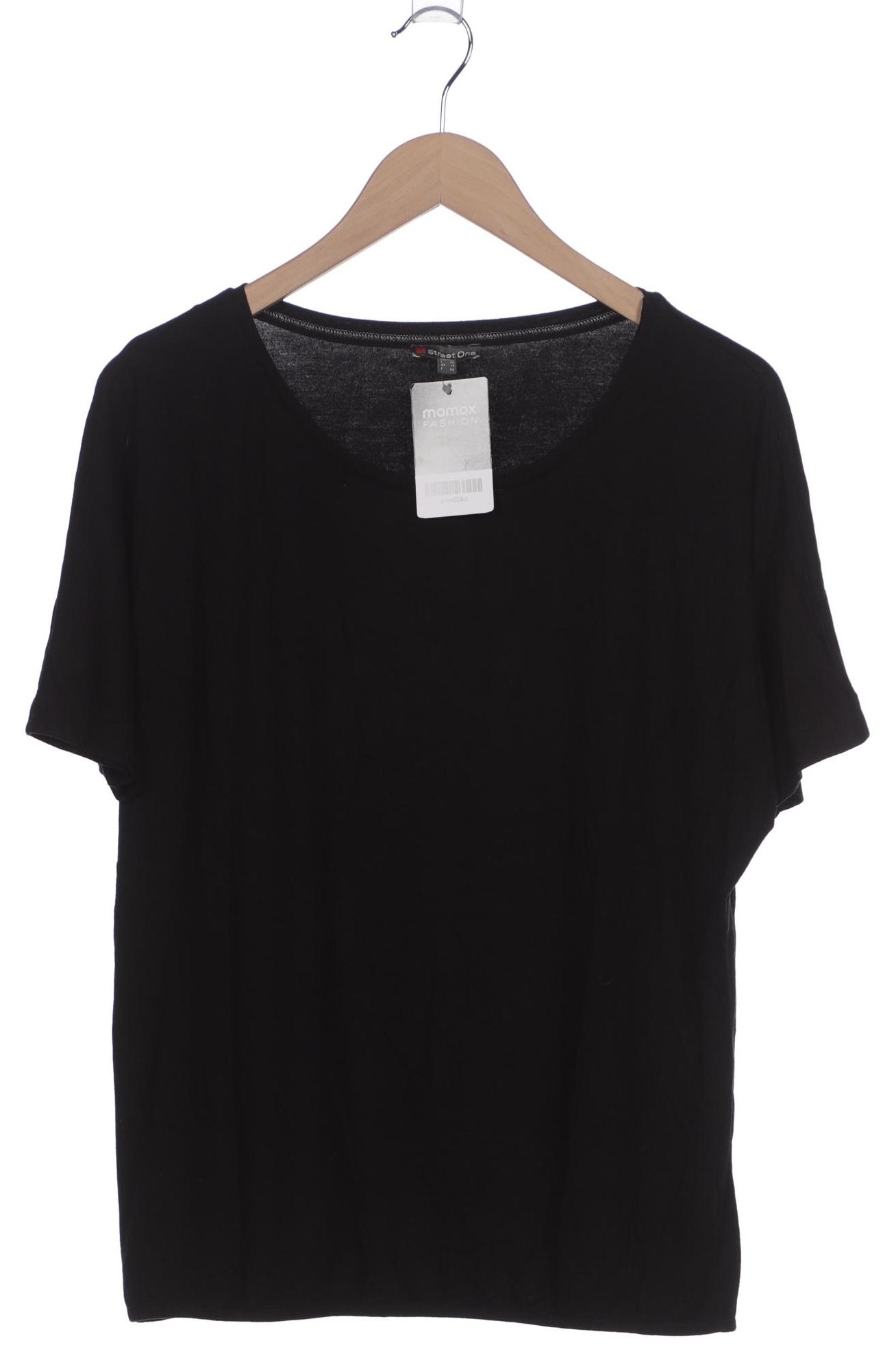 

Street One Damen T-Shirt, schwarz, Gr. 40