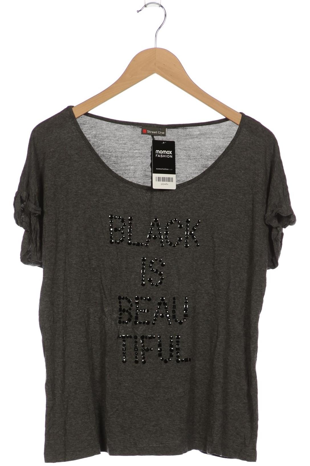 

Street One Damen T-Shirt, grau, Gr. 40