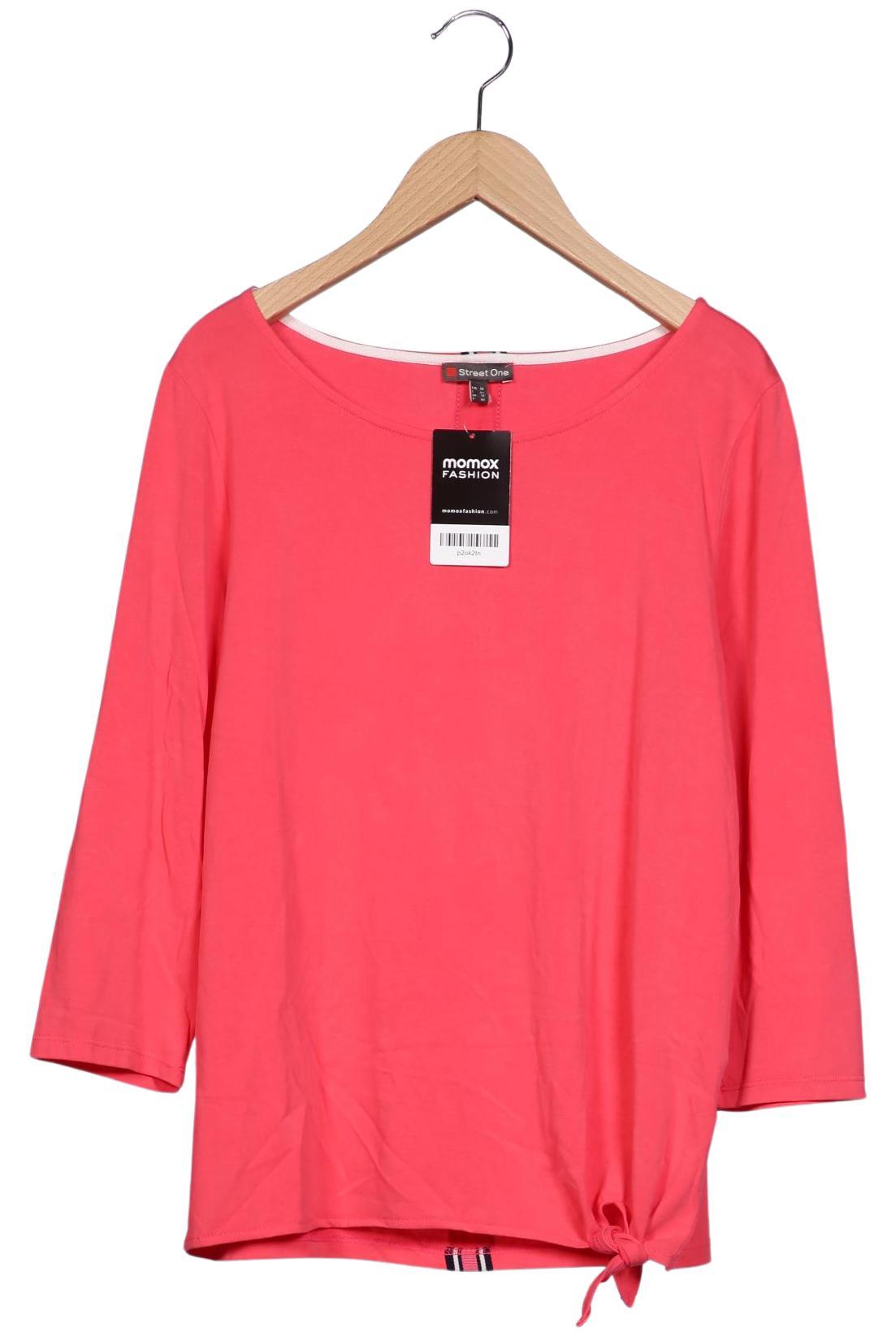 

Street One Damen Langarmshirt, pink, Gr. 38