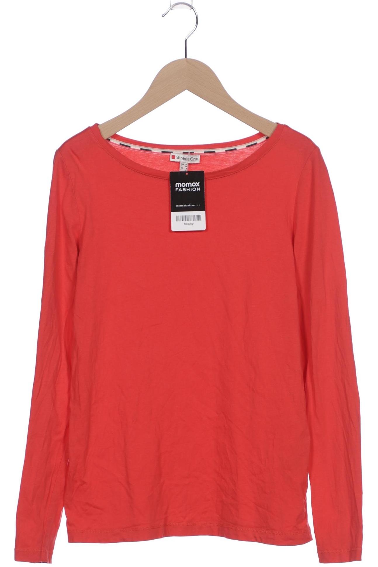 

Street One Damen Langarmshirt, rot, Gr. 34