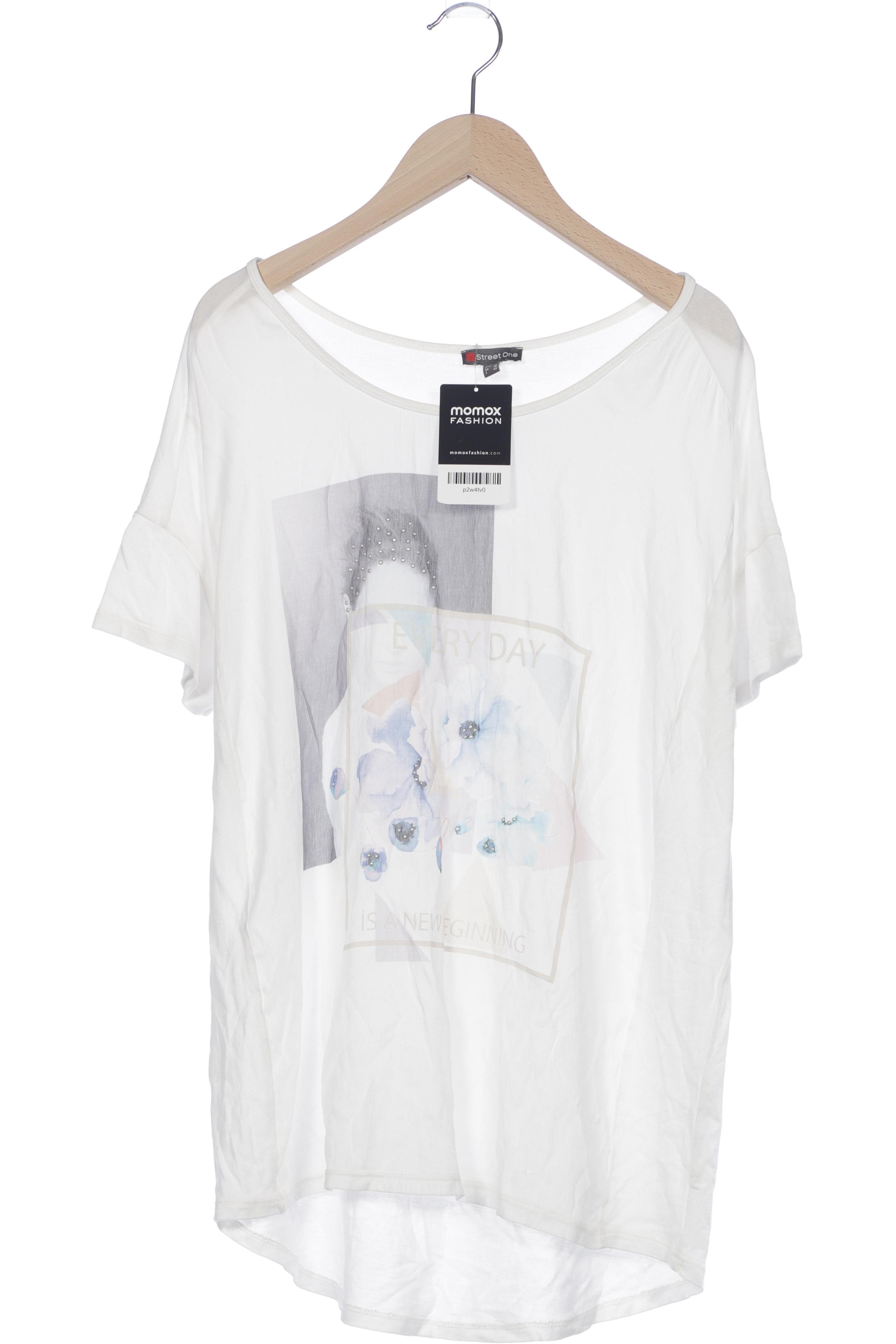 Thumbnail - Street One Damen T-Shirt, weiß, Gr. 42