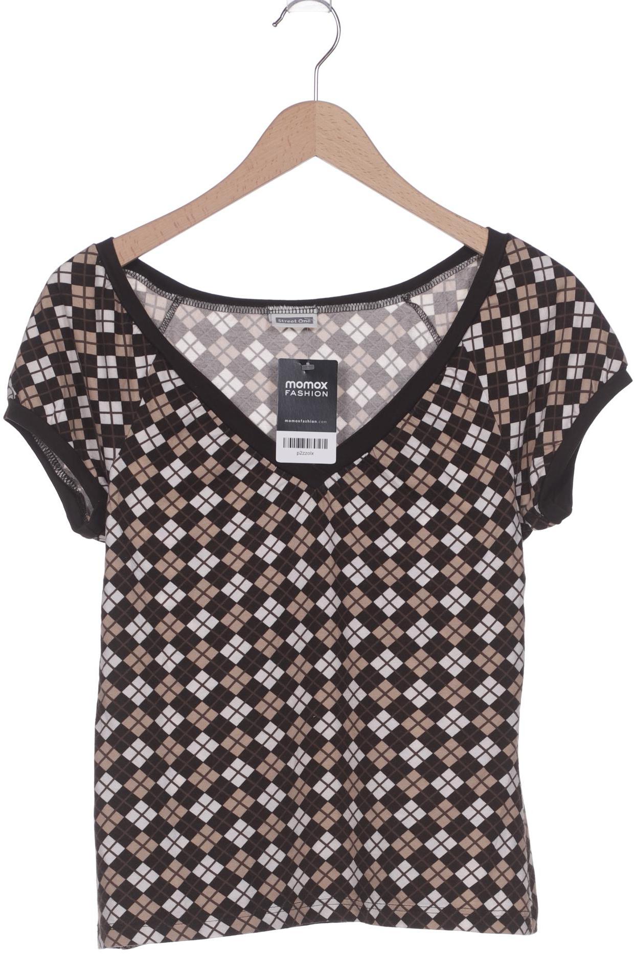 

Street One Damen T-Shirt, braun, Gr. 38