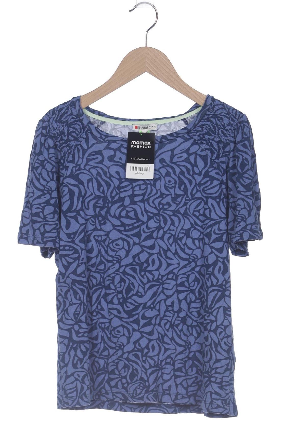 

Street One Damen T-Shirt, blau, Gr. 36