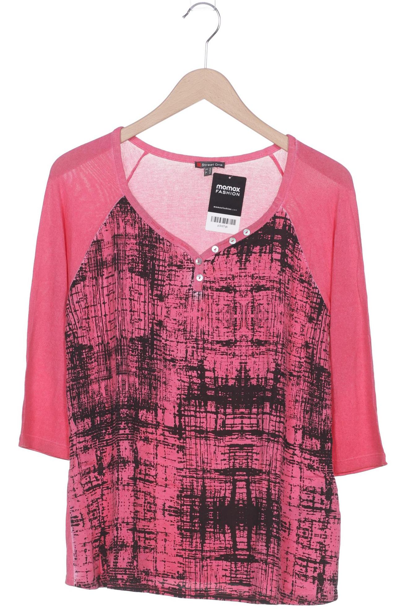

Street One Damen Langarmshirt, pink, Gr. 40