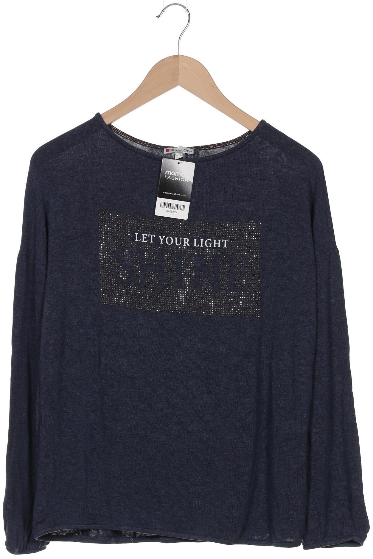 

Street One Damen Langarmshirt, marineblau, Gr. 38