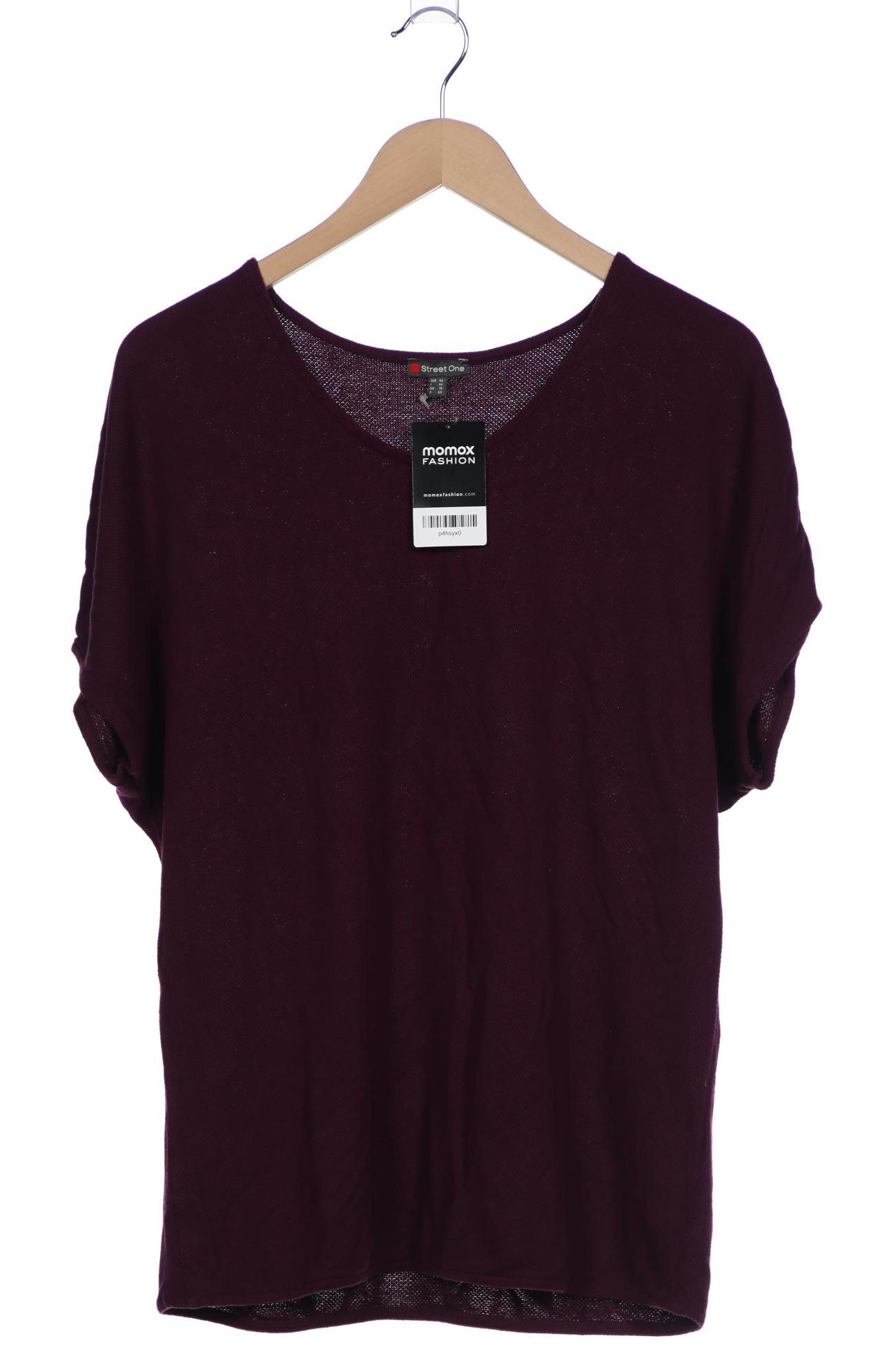 

Street One Damen T-Shirt, bordeaux, Gr. 42