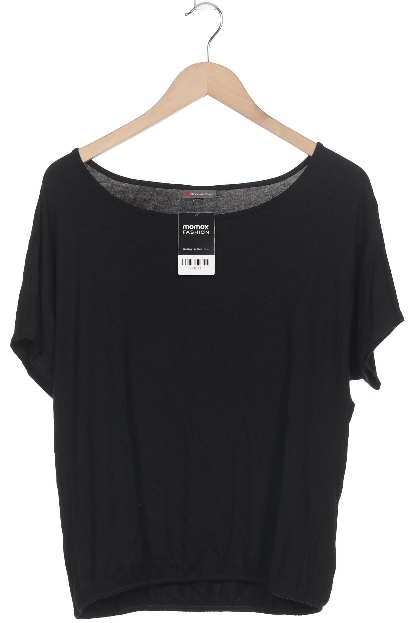 

Street One Damen T-Shirt, schwarz, Gr. 38
