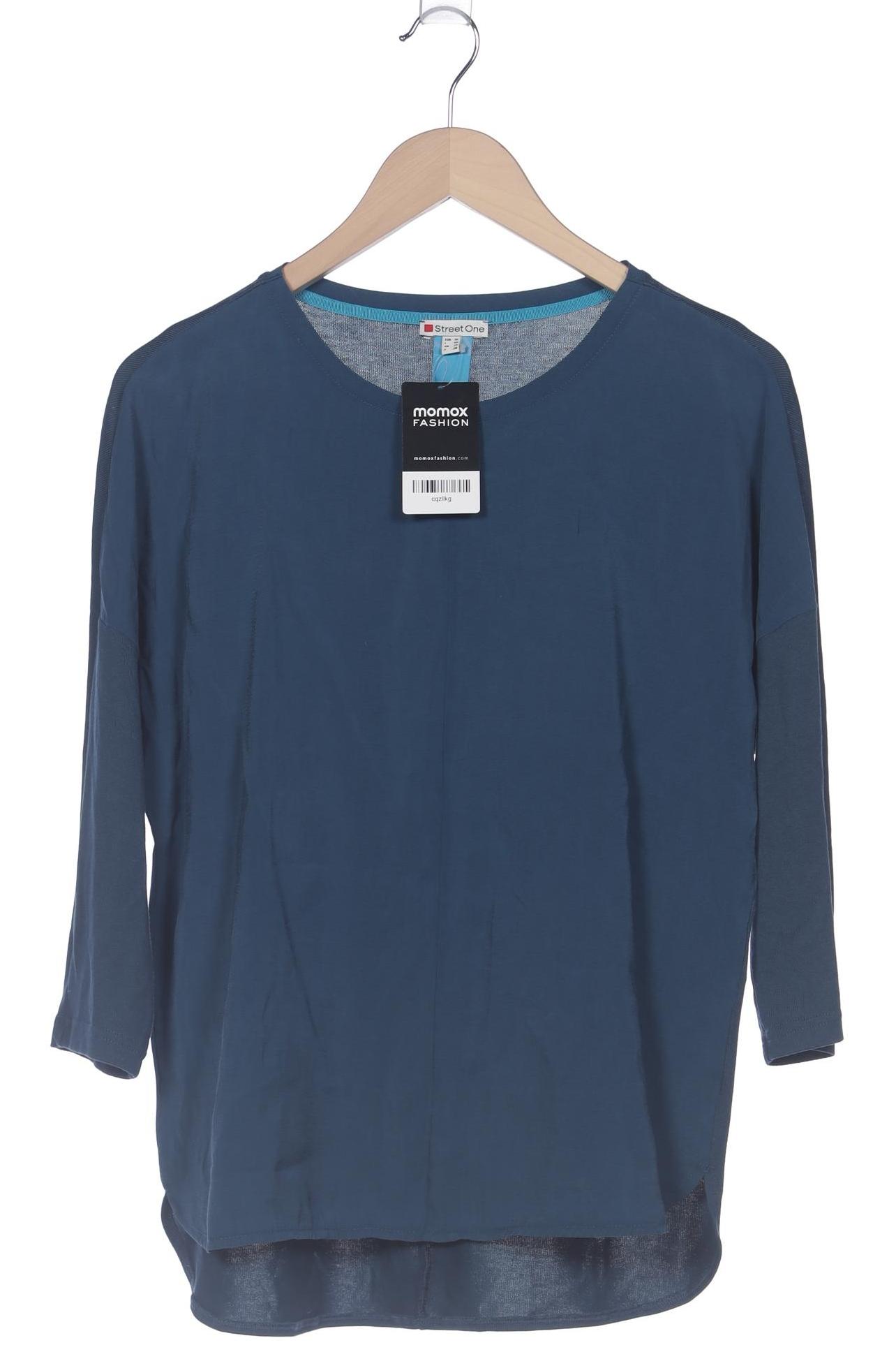 

Street One Damen Langarmshirt, blau, Gr. 36