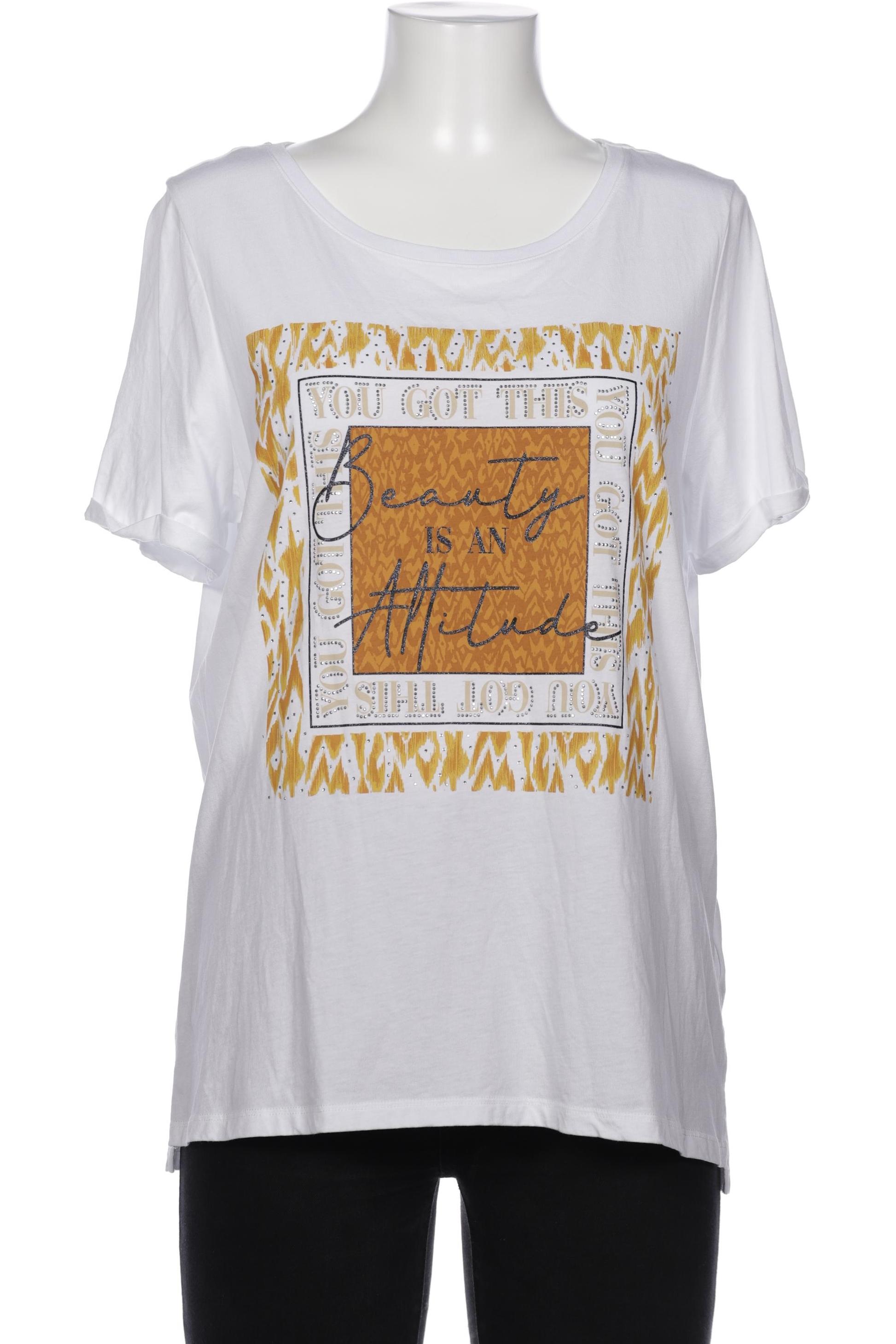 

Street One Damen T-Shirt, weiß, Gr. 42