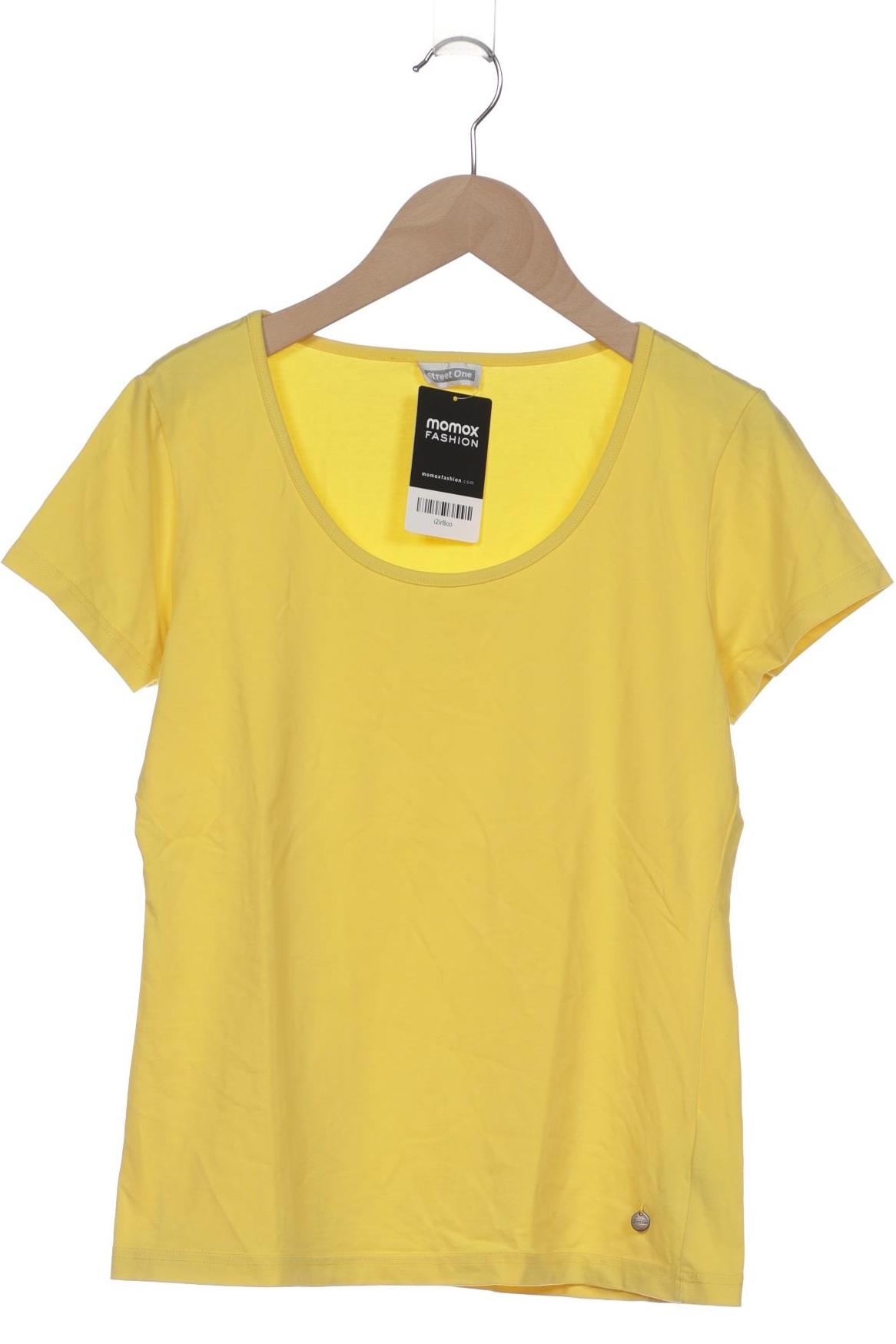 

Street One Damen T-Shirt, gelb, Gr. 38