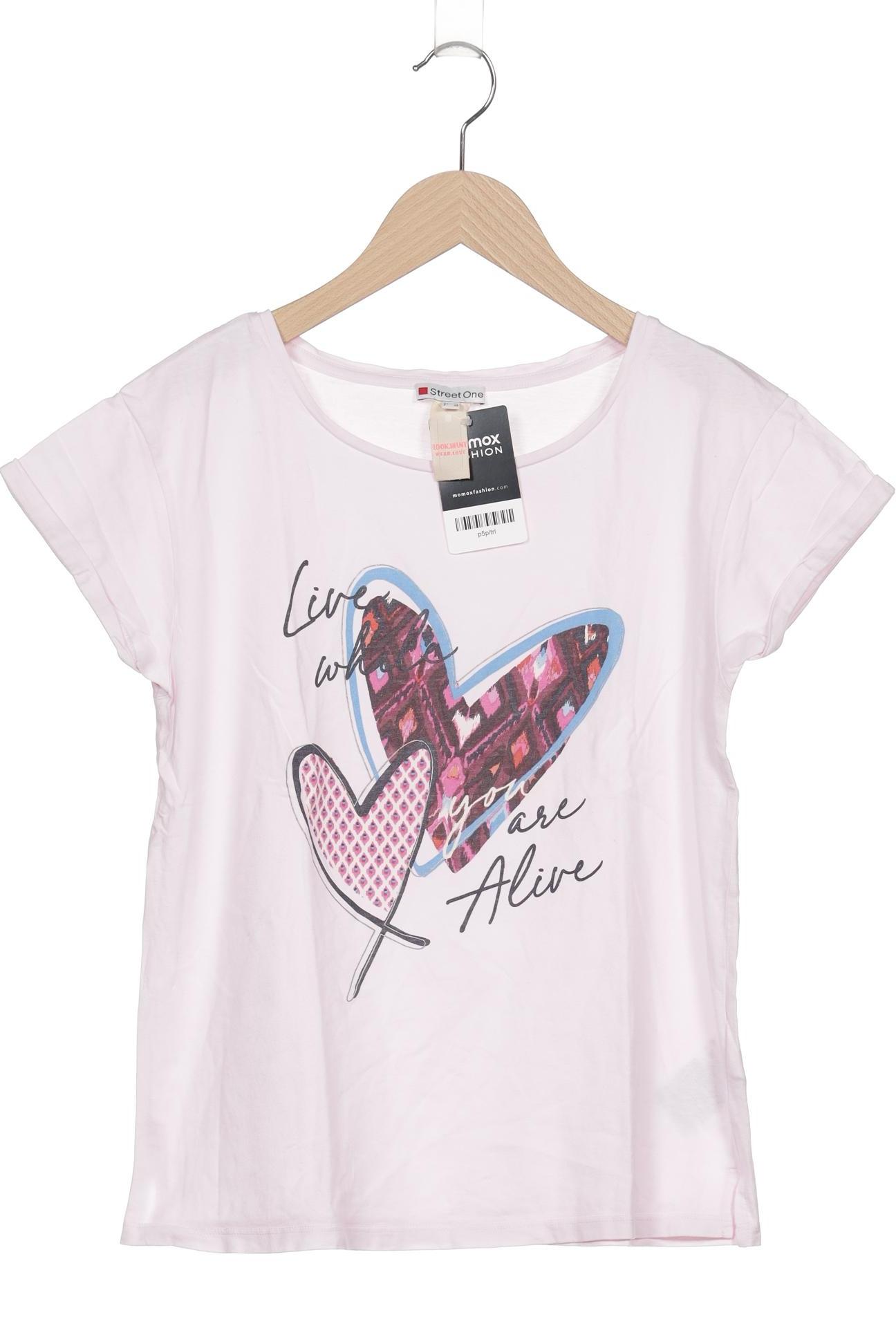 

Street One Damen T-Shirt, pink, Gr. 36
