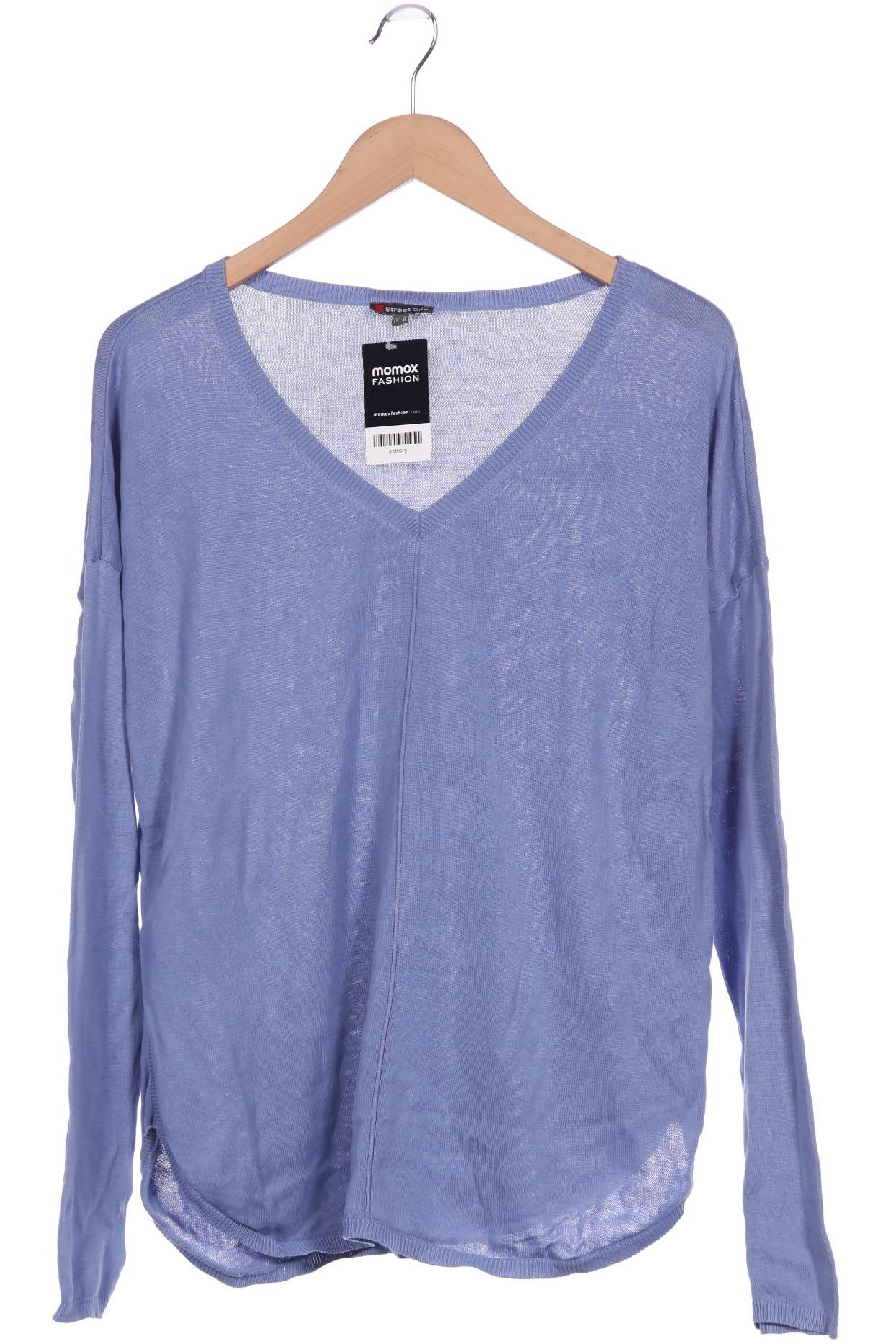 

Street One Damen Pullover, blau, Gr. 40