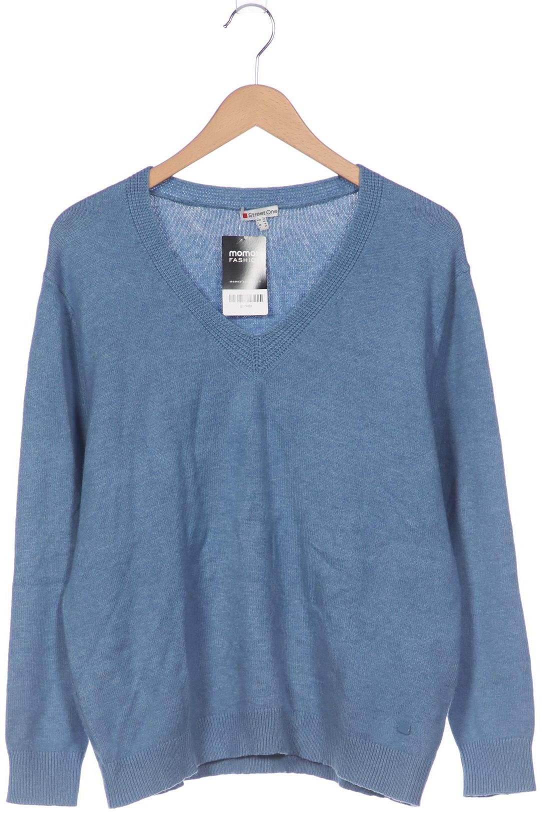 

Street One Damen Pullover, blau, Gr. 42