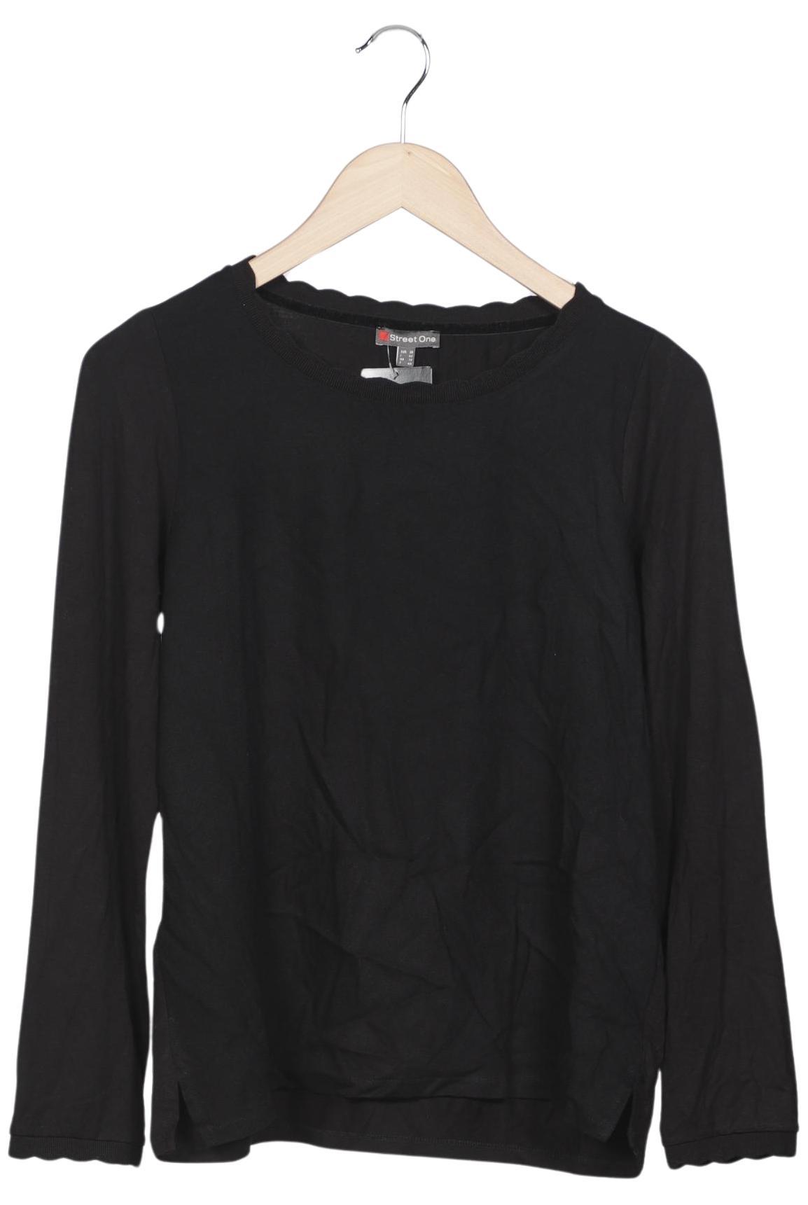 

Street One Damen Langarmshirt, schwarz, Gr. 38