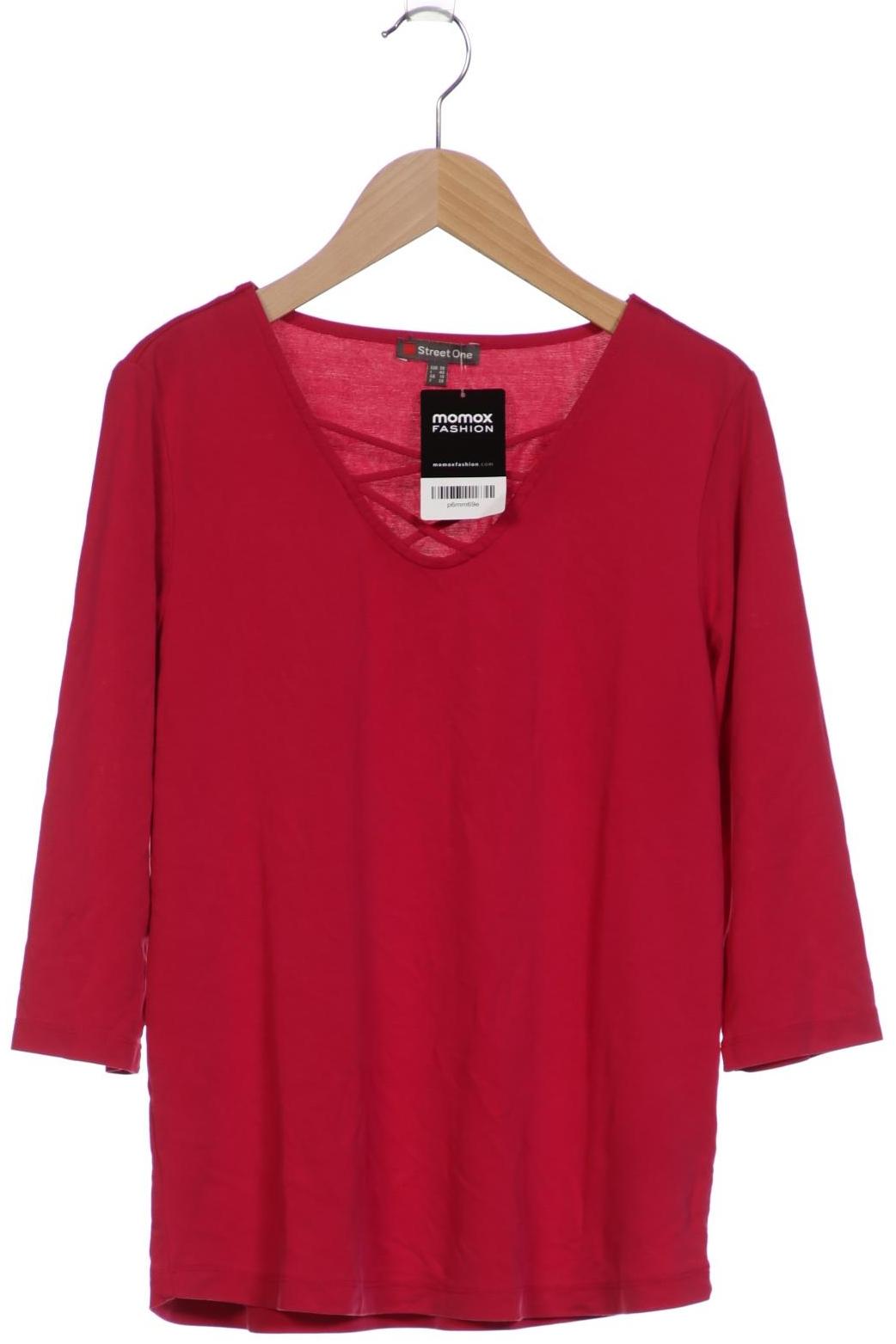 

Street One Damen Langarmshirt, pink, Gr. 36