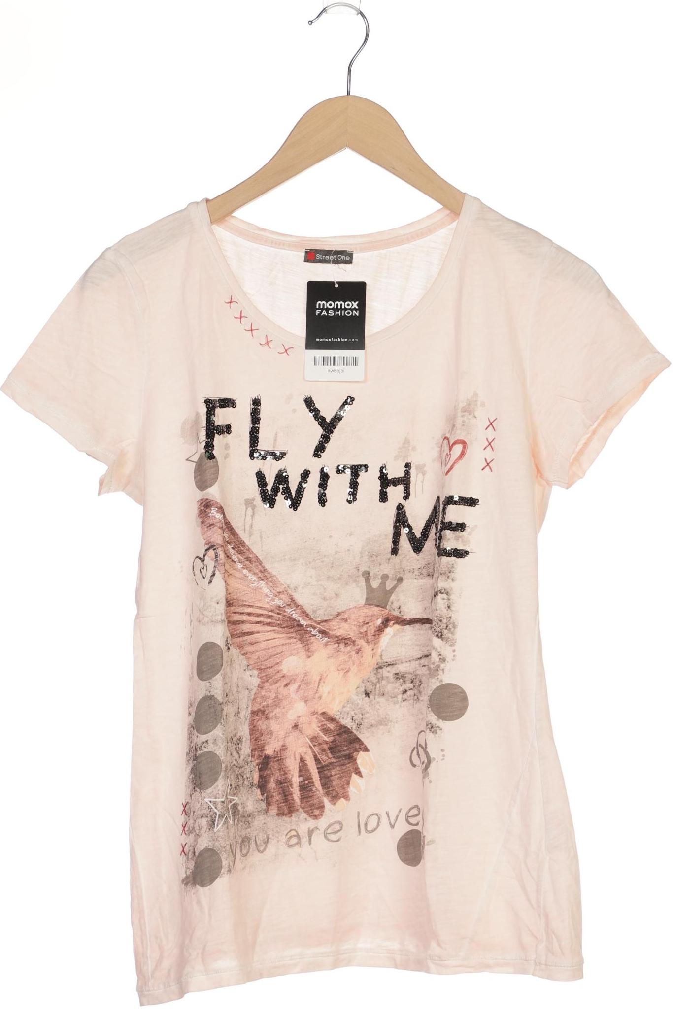 

Street One Damen T-Shirt, pink, Gr. 42