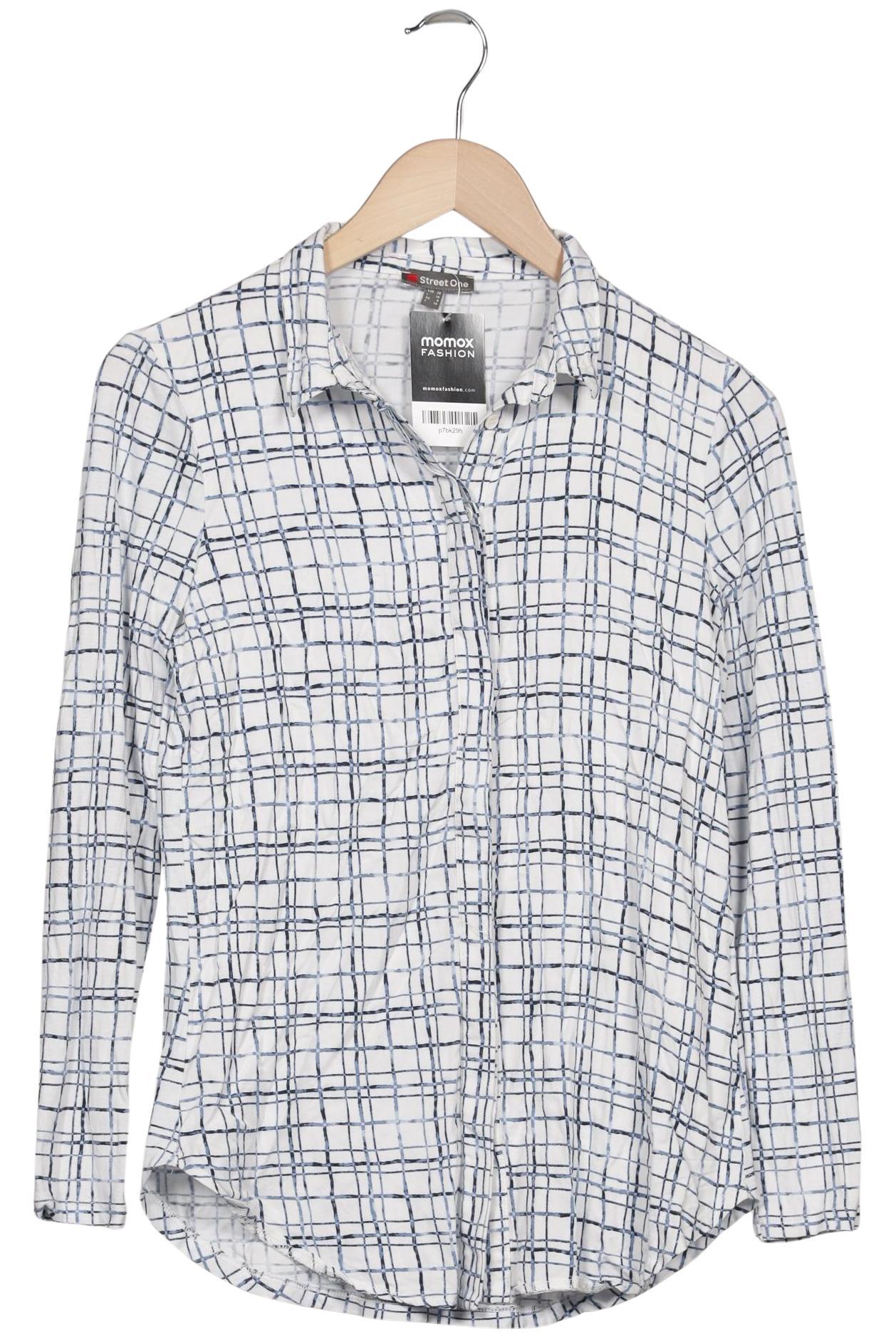 

Street One Damen Bluse, weiß, Gr. 34