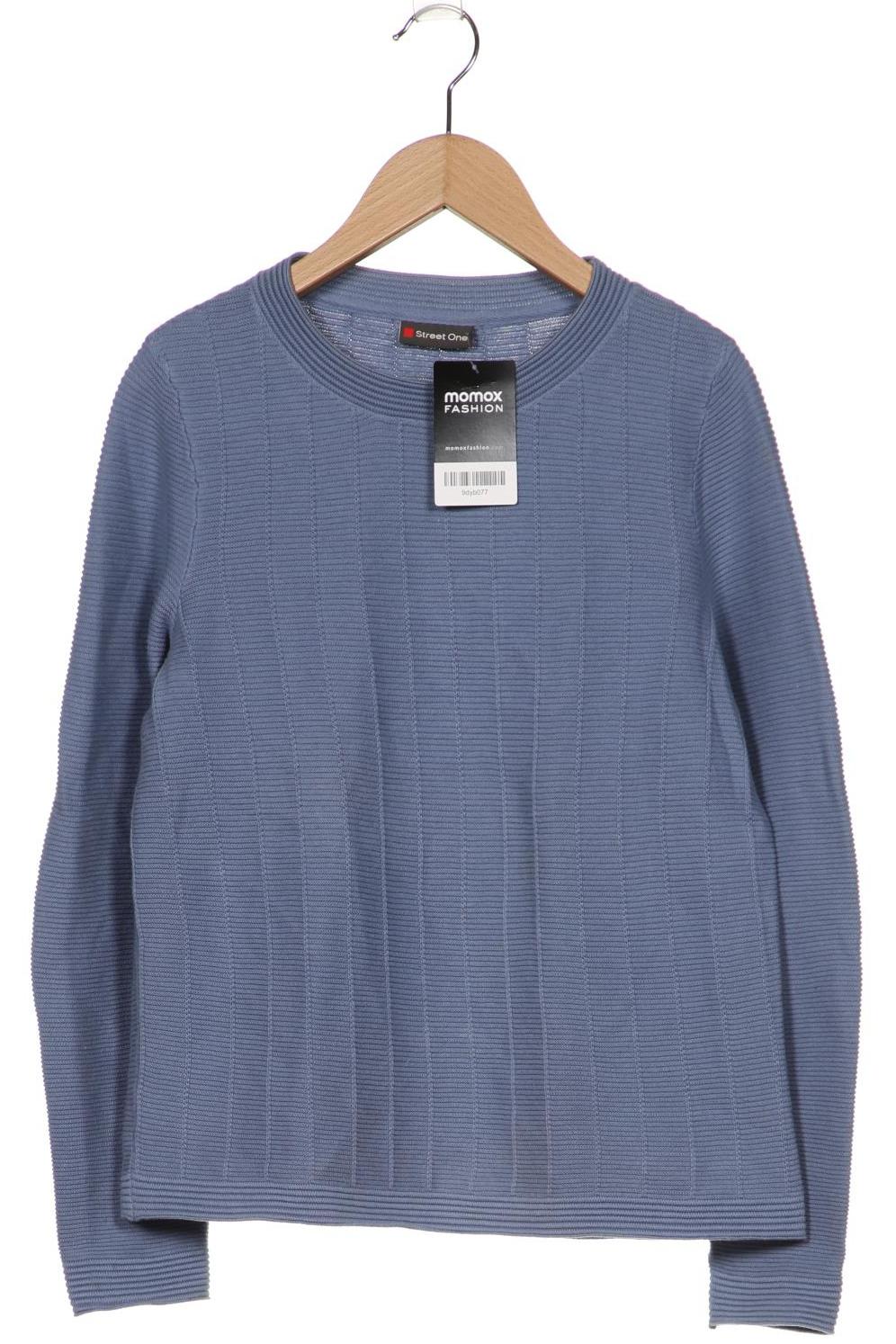 

Street One Damen Pullover, blau, Gr. 34