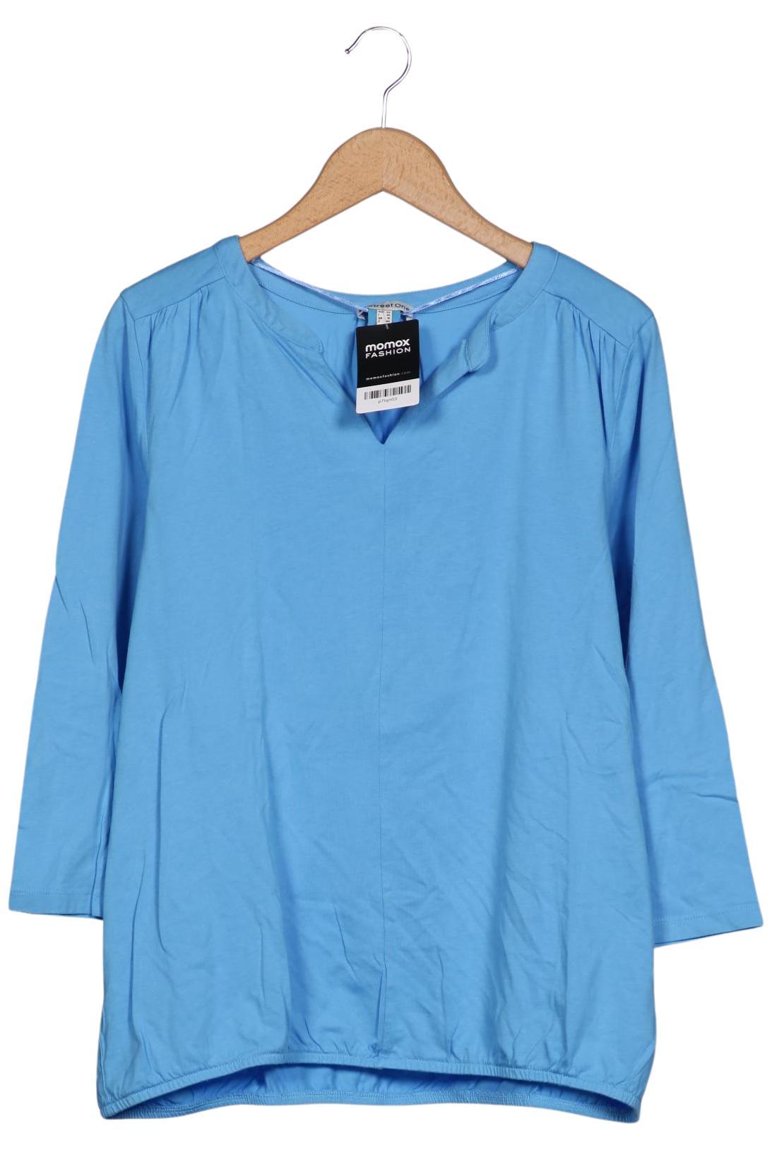 

Street One Damen Langarmshirt, hellblau, Gr. 42