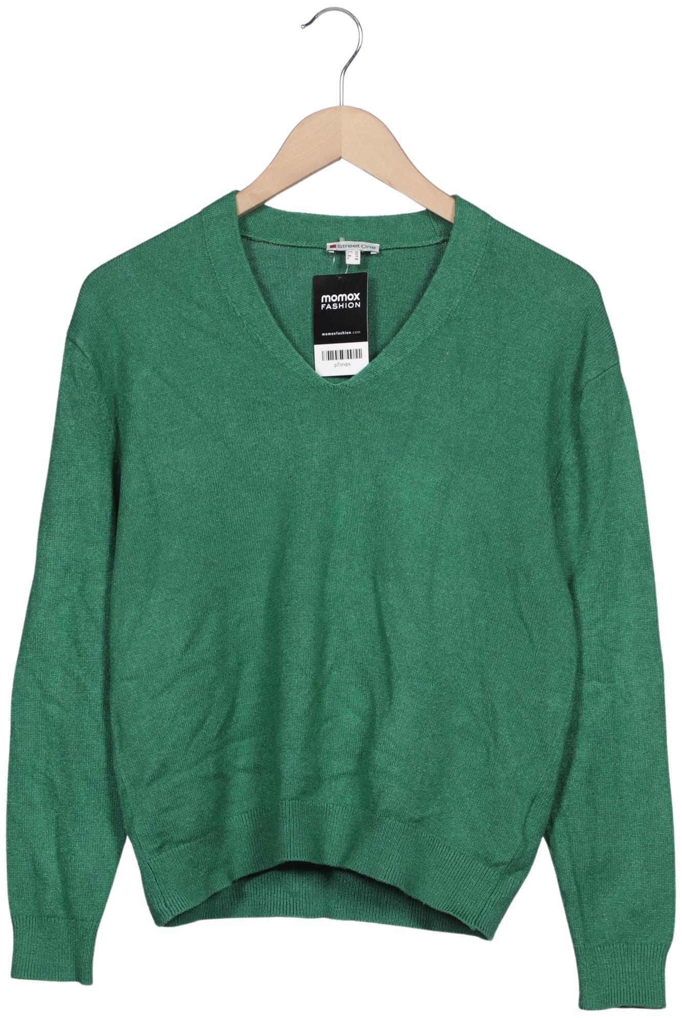 

Street One Damen Pullover, grün, Gr. 38
