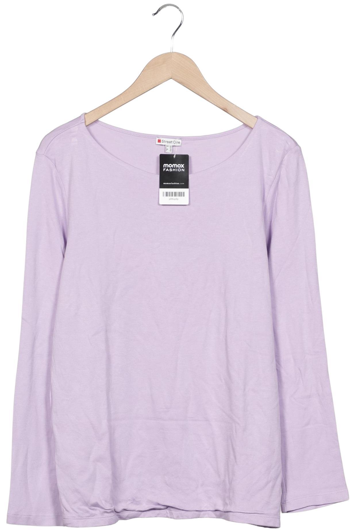 

Street One Damen Langarmshirt, flieder, Gr. 44