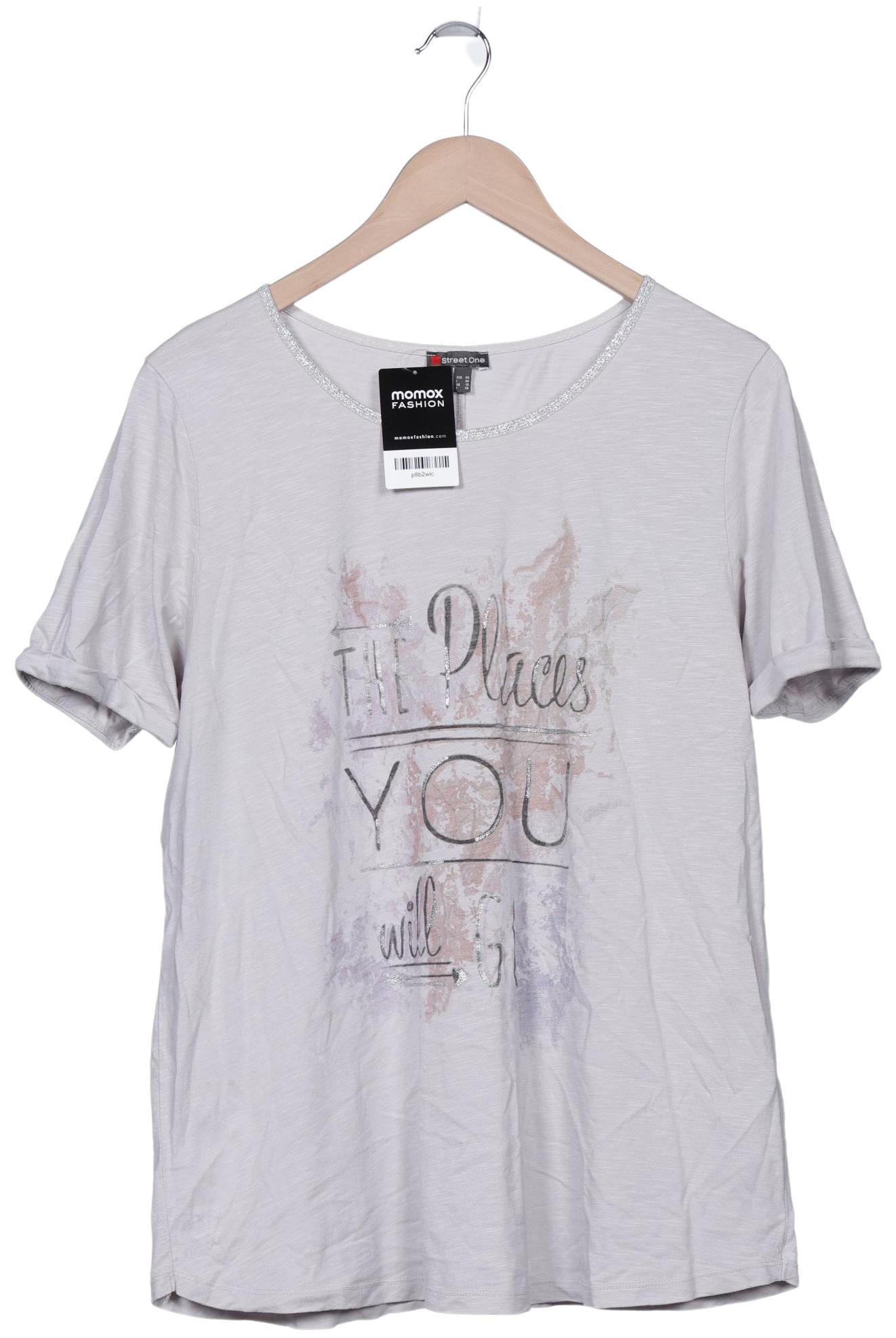 

Street One Damen T-Shirt, grau, Gr. 44