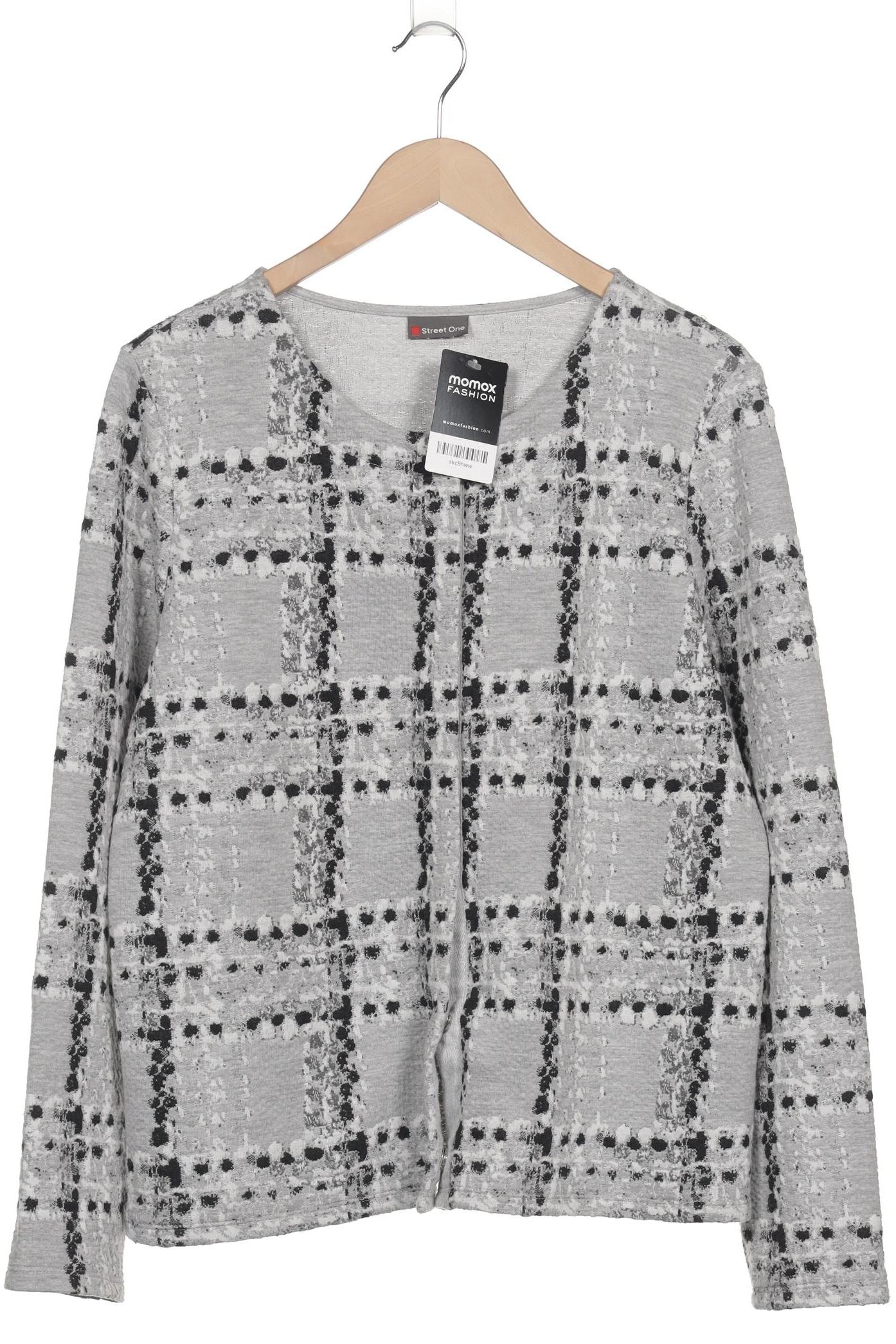 

Street One Damen Strickjacke, grau, Gr. 44