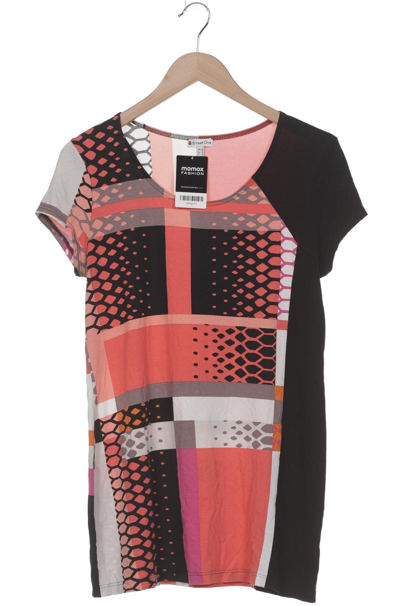 

Street One Damen T-Shirt, mehrfarbig, Gr. 42