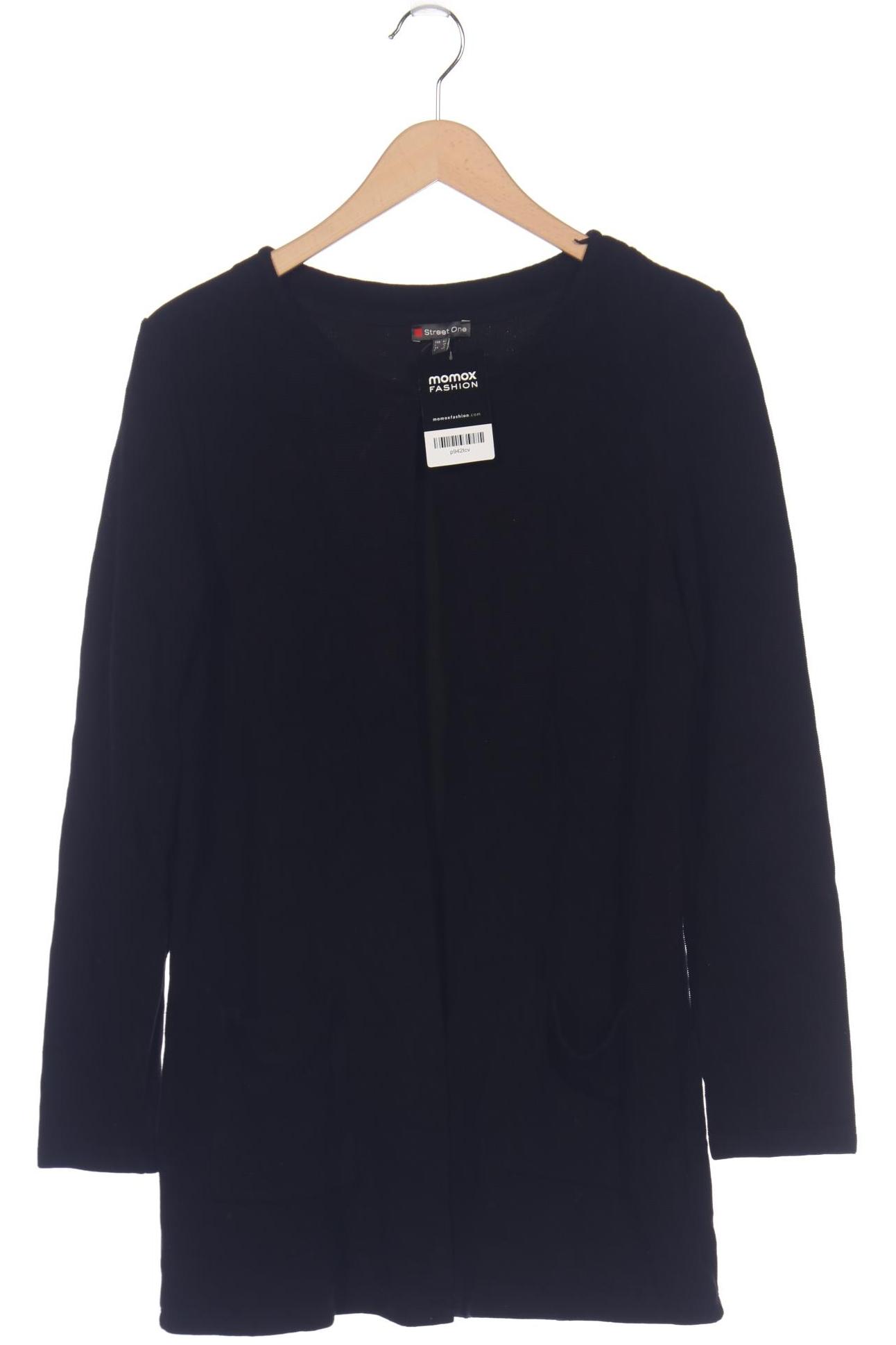 

Street One Damen Strickjacke, schwarz, Gr. 42