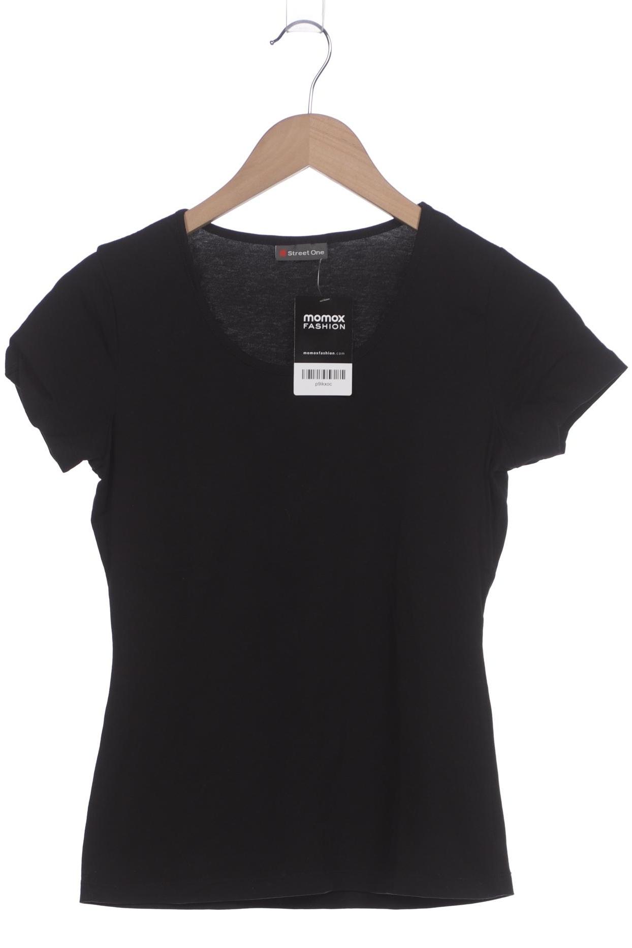 

Street One Damen T-Shirt, schwarz, Gr. 36
