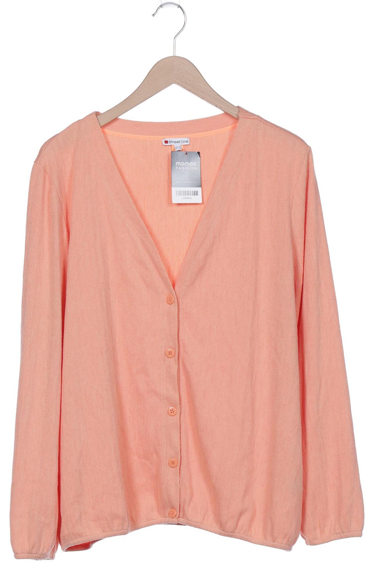 

Street One Damen Strickjacke, orange, Gr. 46