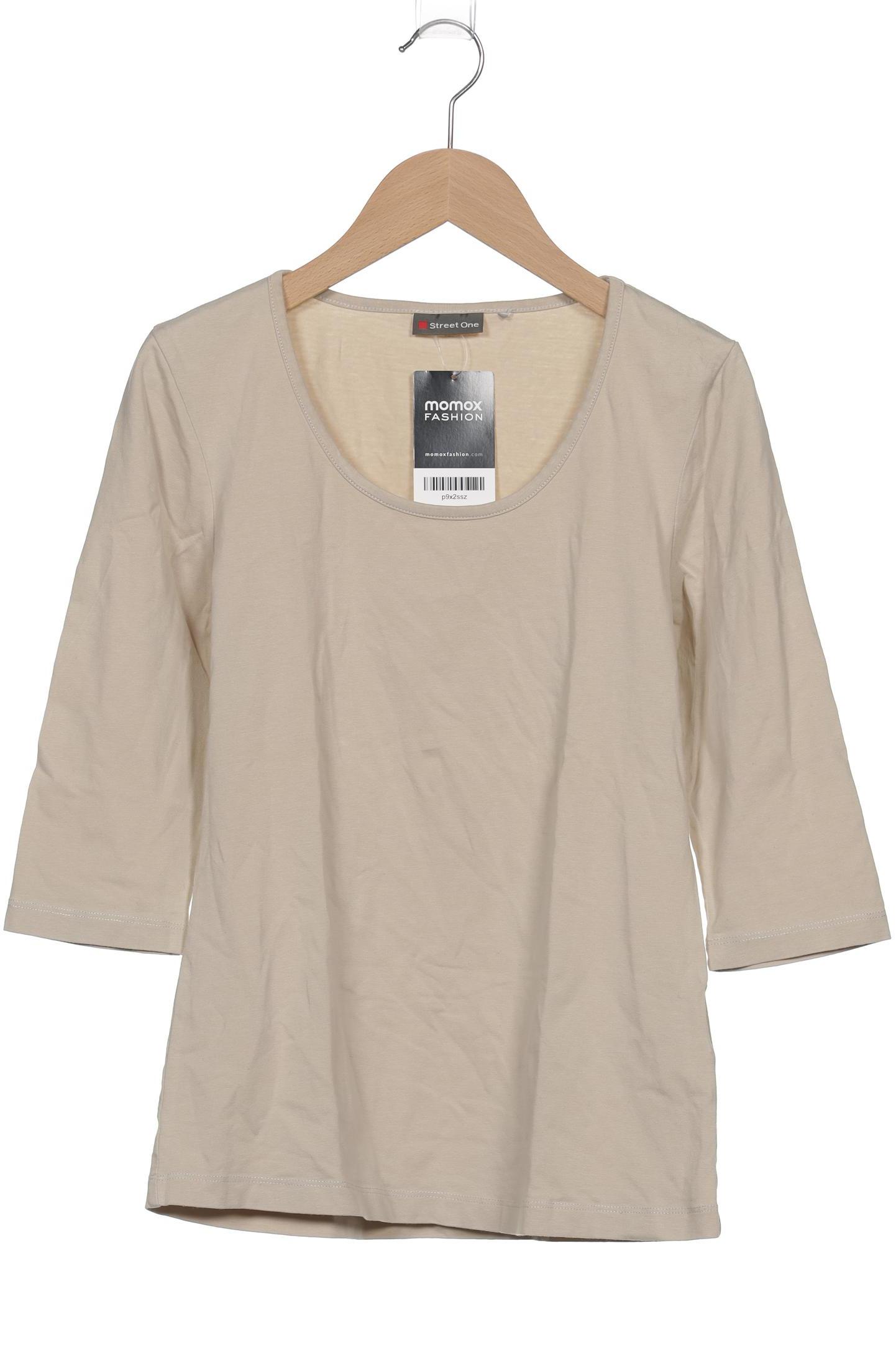 

Street One Damen Langarmshirt, beige, Gr. 38