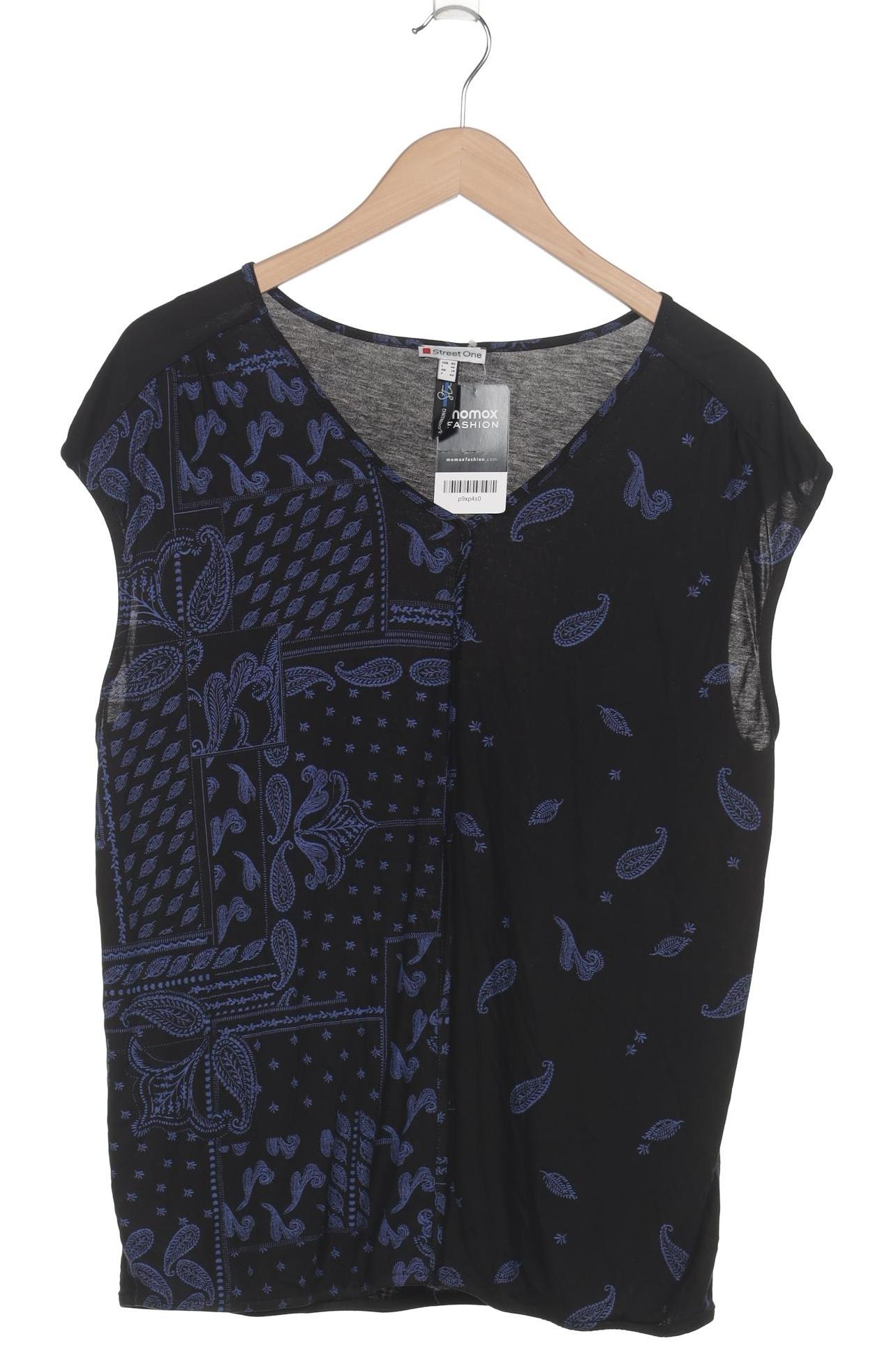 

Street One Damen T-Shirt, schwarz, Gr. 40