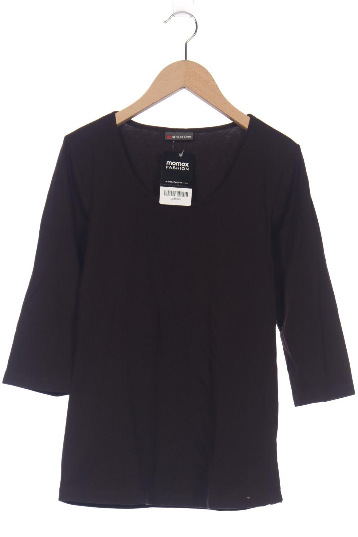 

Street One Damen Langarmshirt, braun, Gr. 38