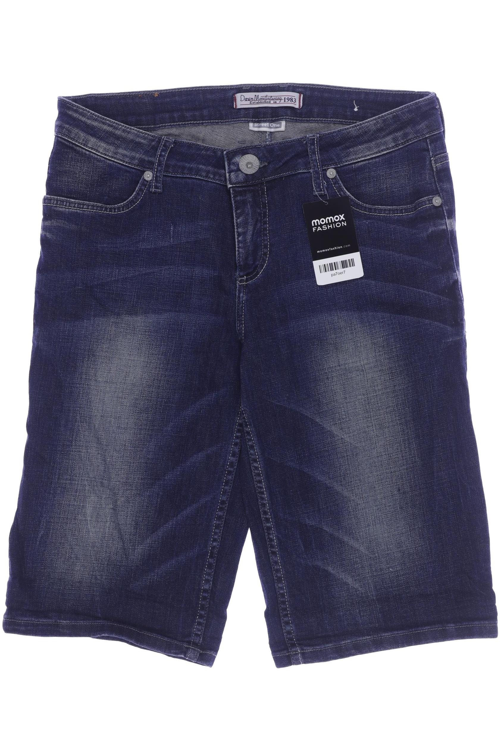 

Street One Damen Shorts, blau, Gr. 40
