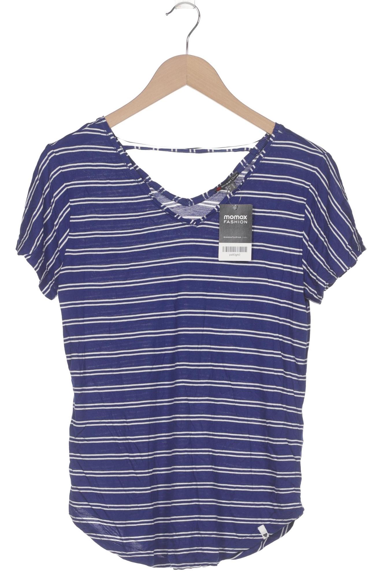 

Street One Damen T-Shirt, blau, Gr. 38