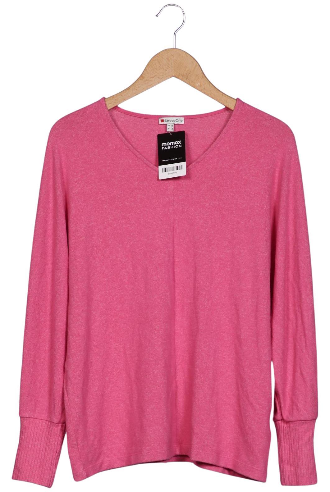 

Street One Damen Langarmshirt, pink, Gr. 40